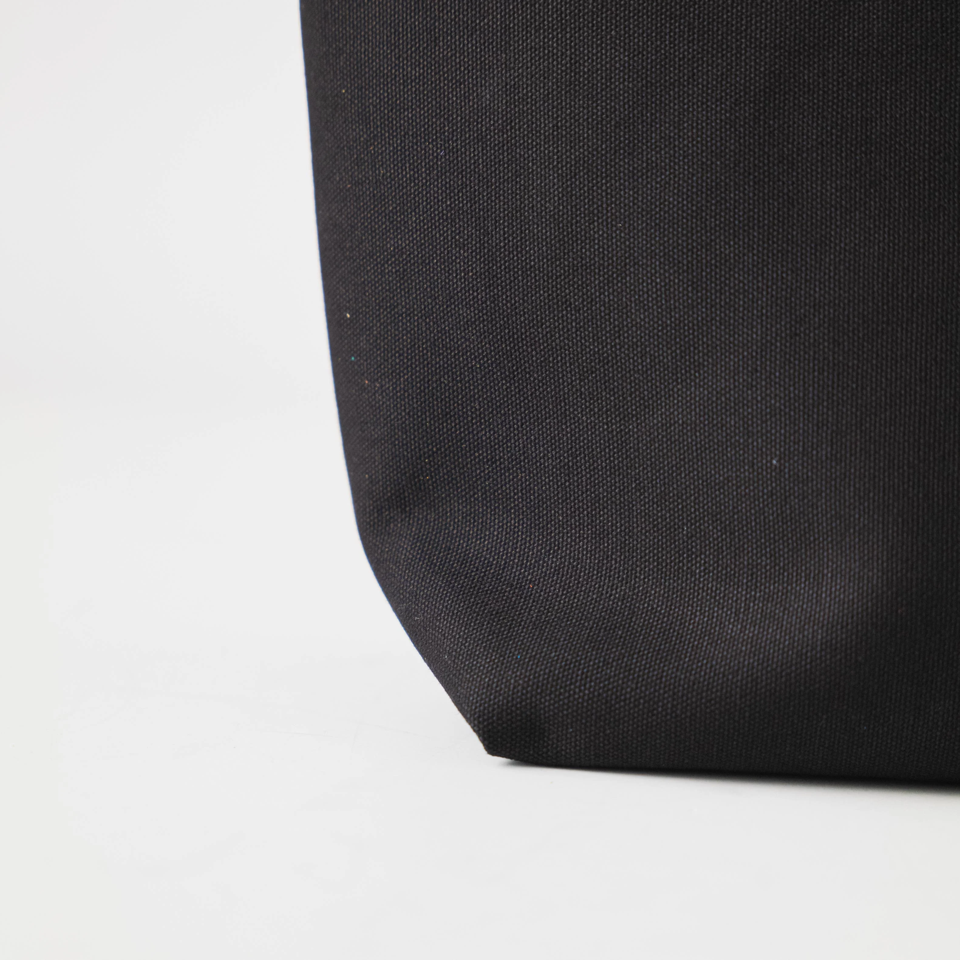 Black Canvas Tote - Image 3