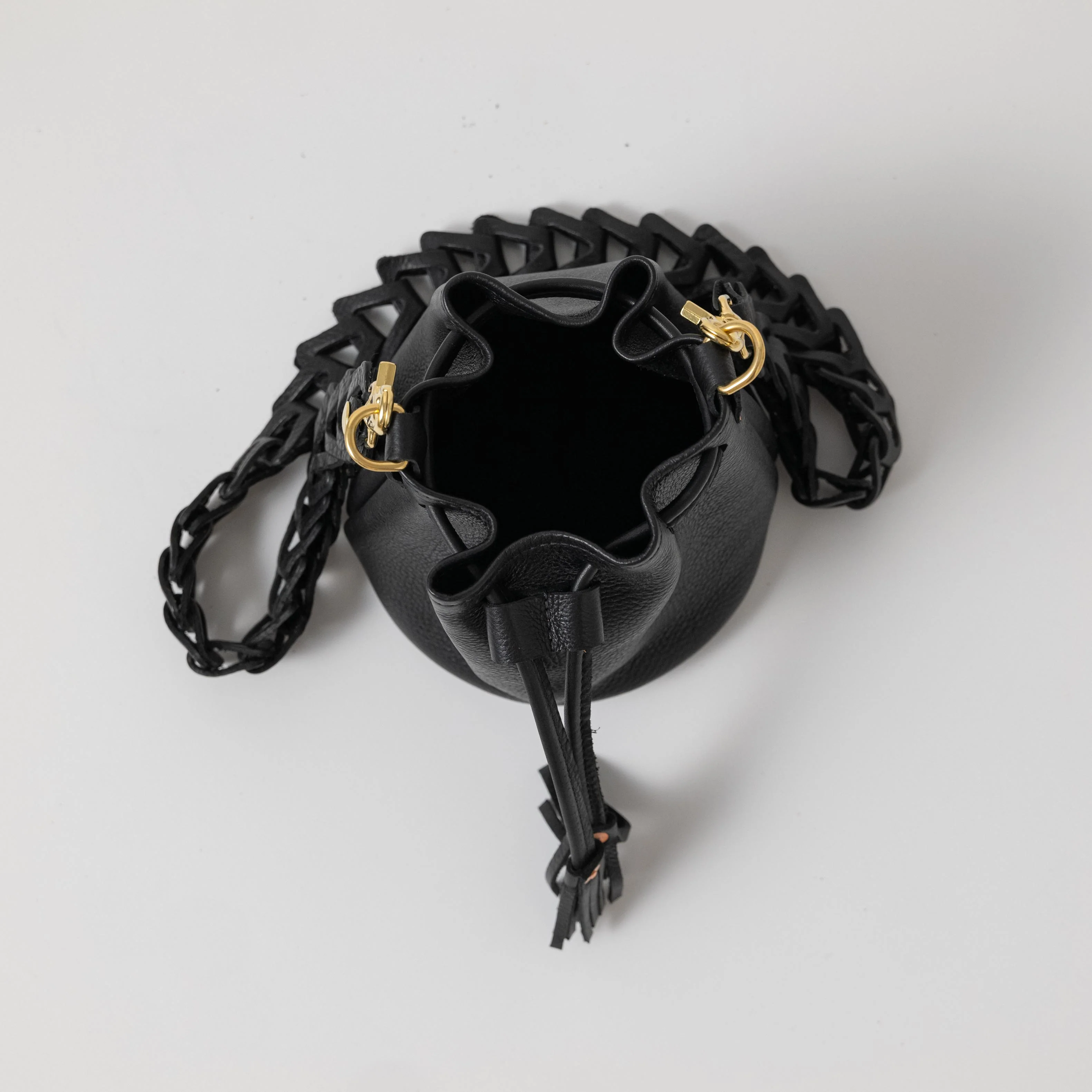 Black Cypress Mini Bucket Bag - Image 2
