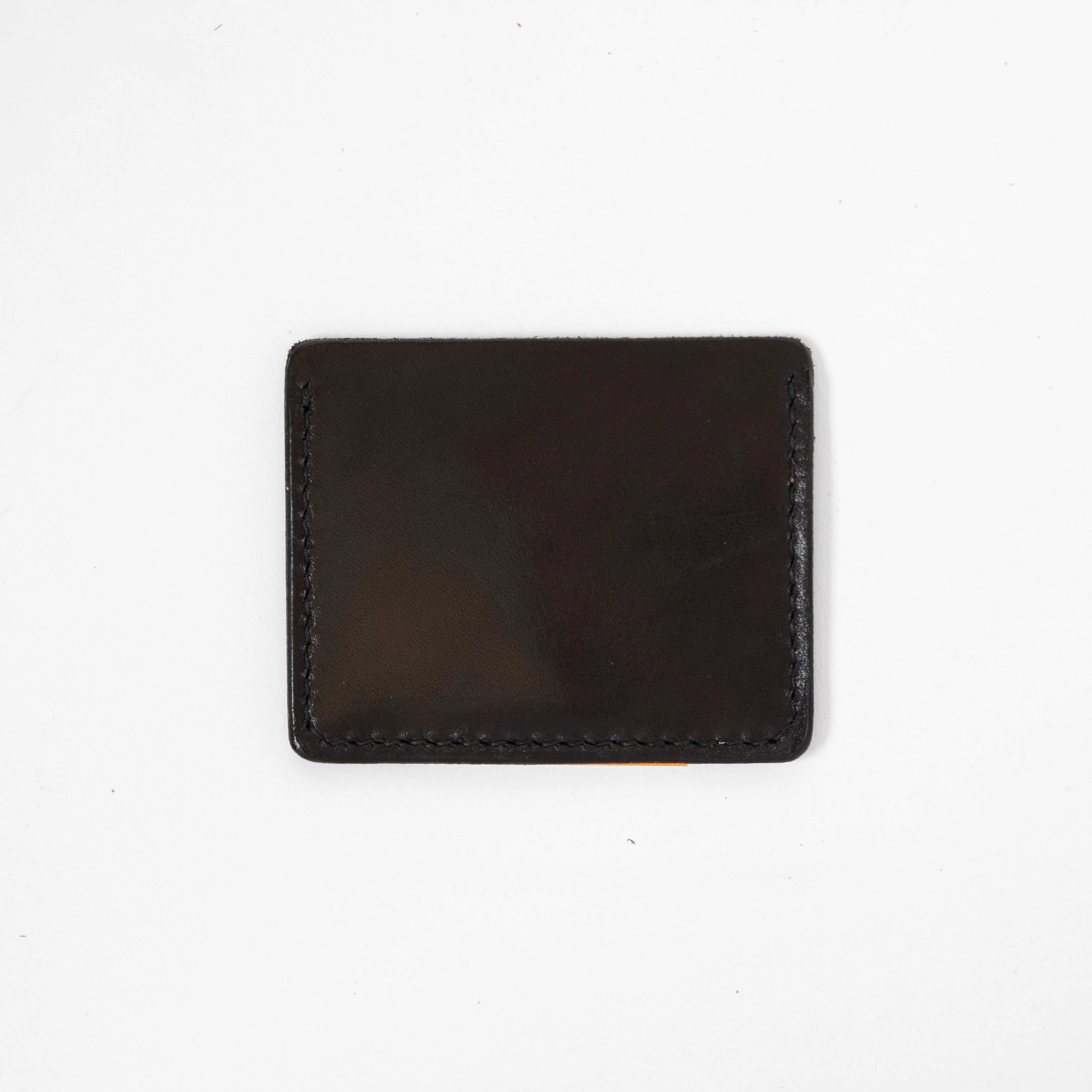 Black Slim Card Wallet - Image 3