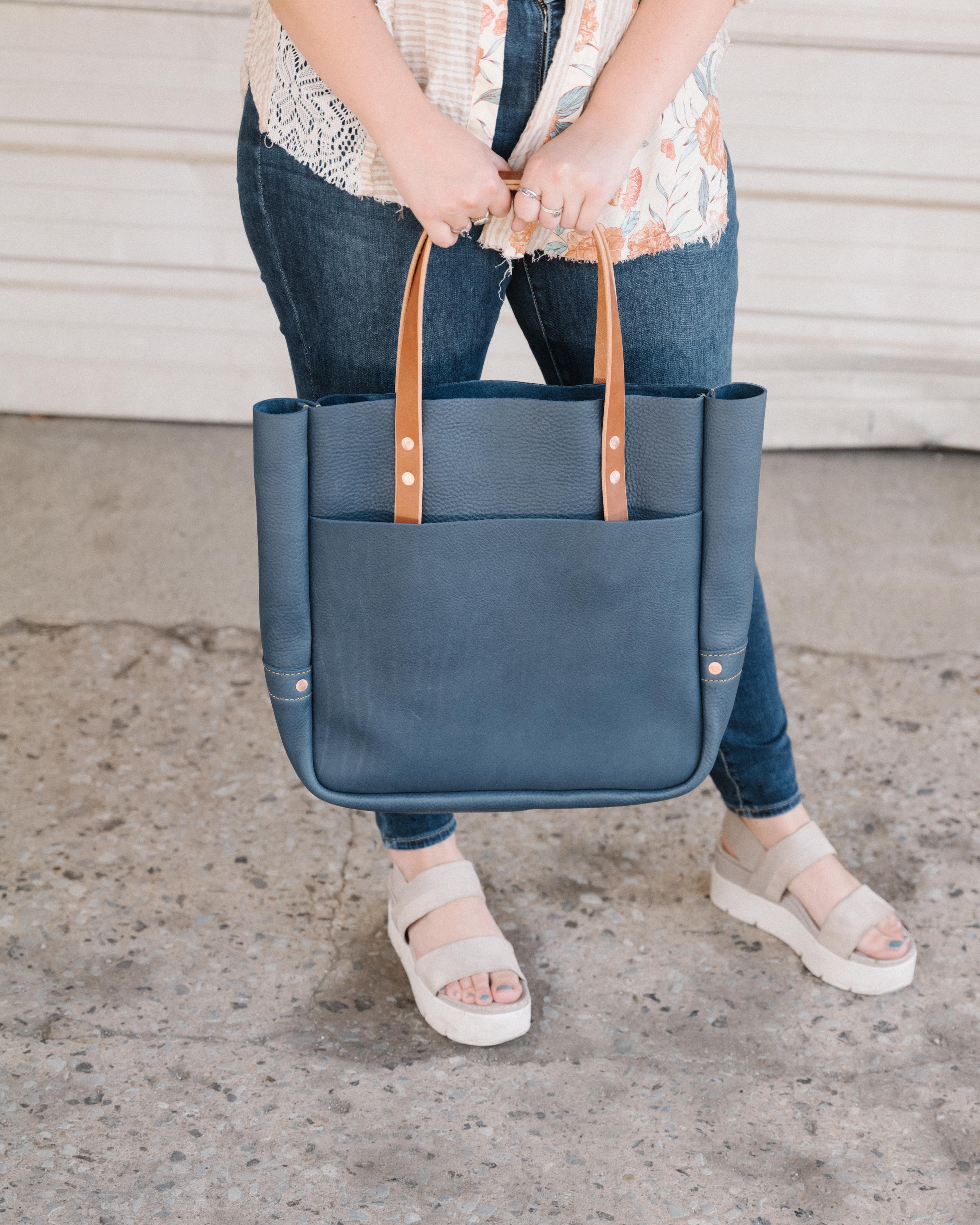 Blue Cypress Carryall Tote - Image 10
