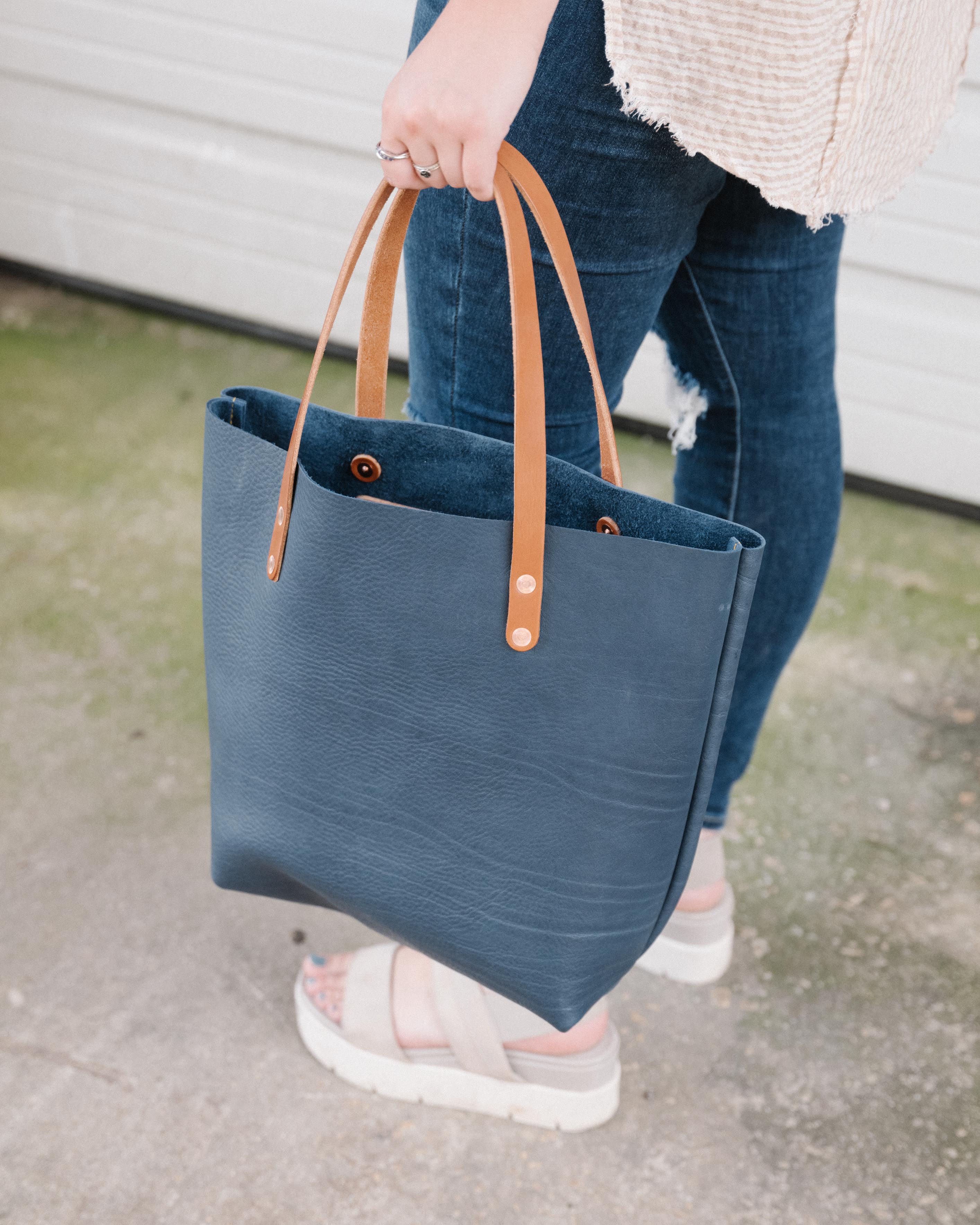 Blue Cypress Tote - Image 9