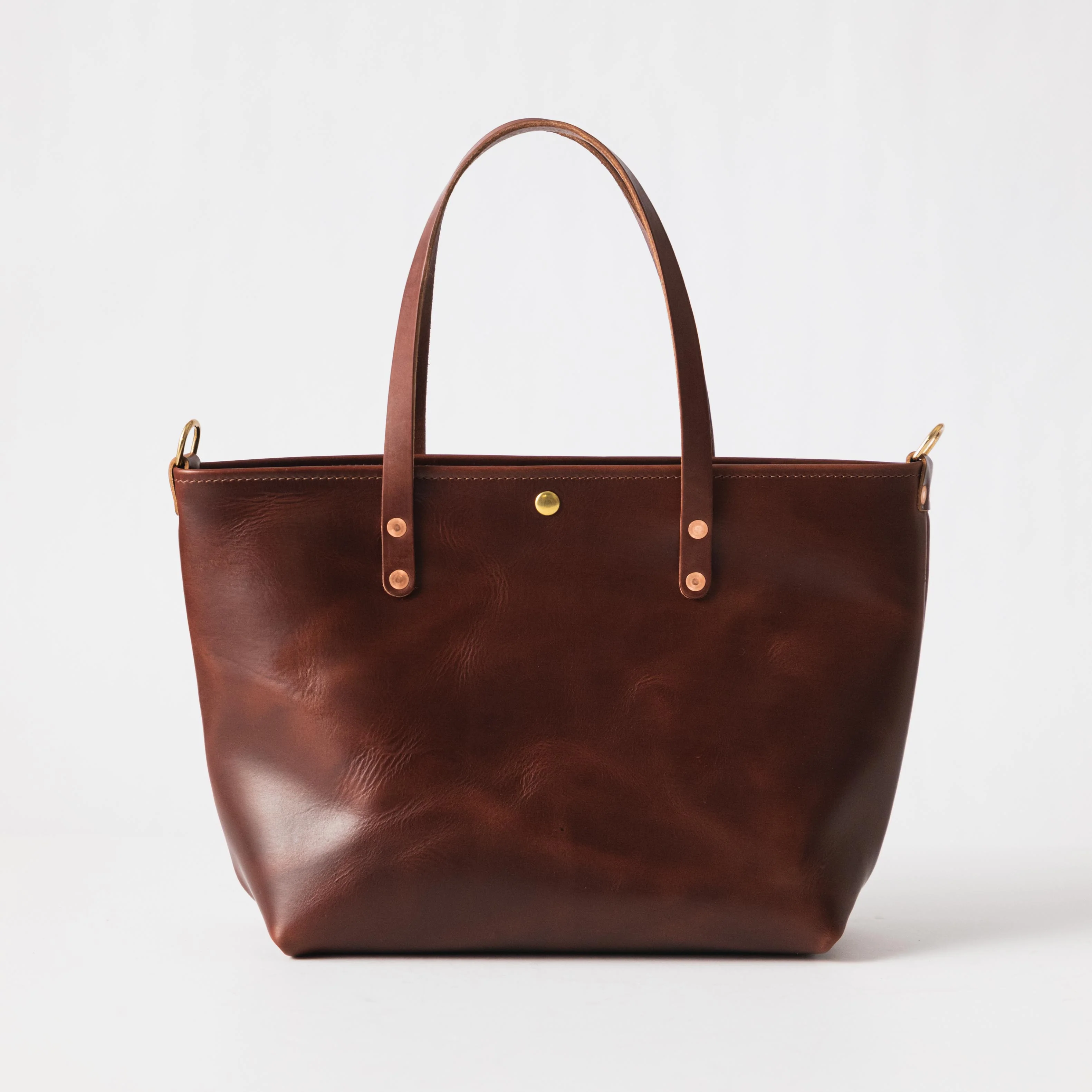 British Tan Double Shot East West Travel Tote - Image 4