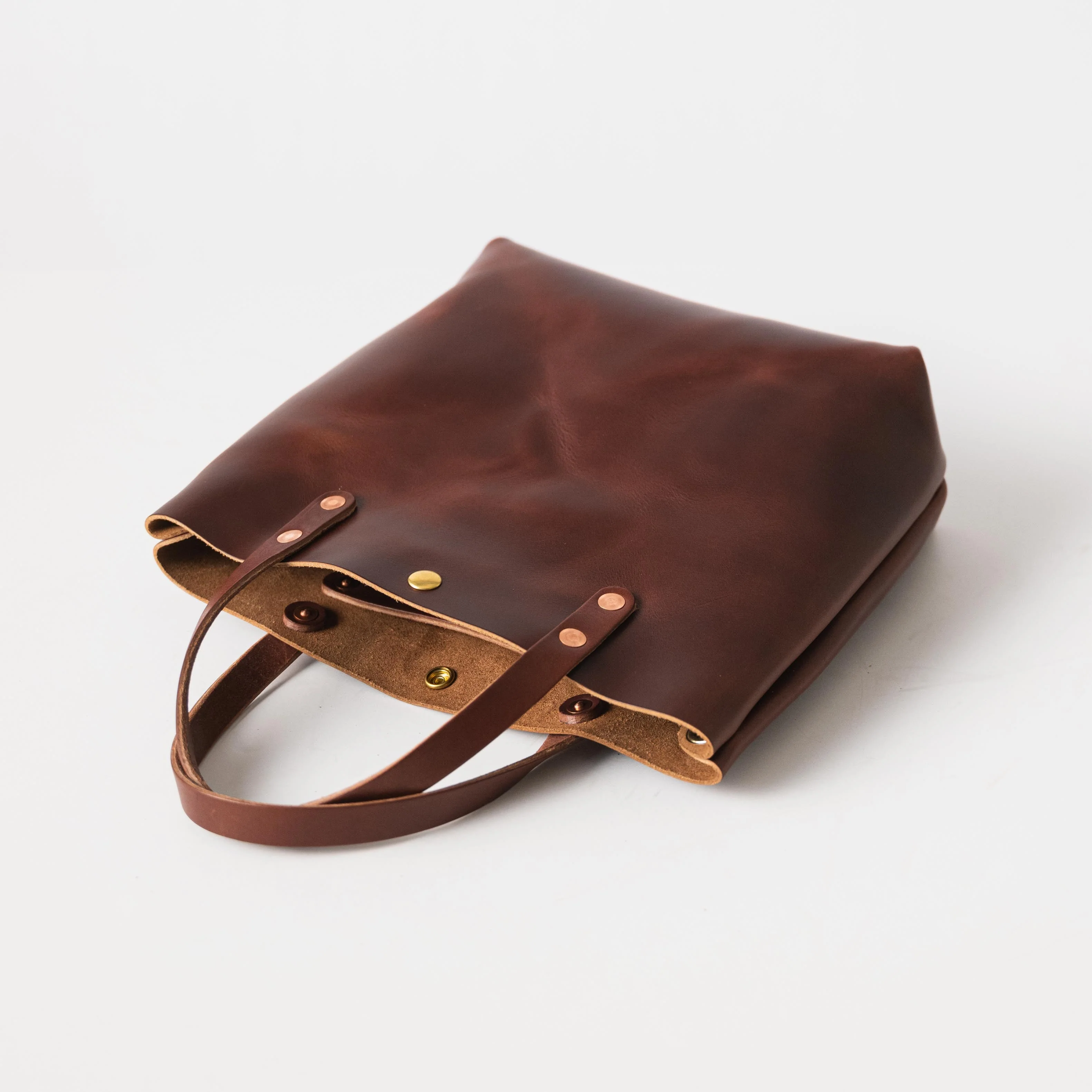 British Tan Double Shot Mini Tote - Image 5