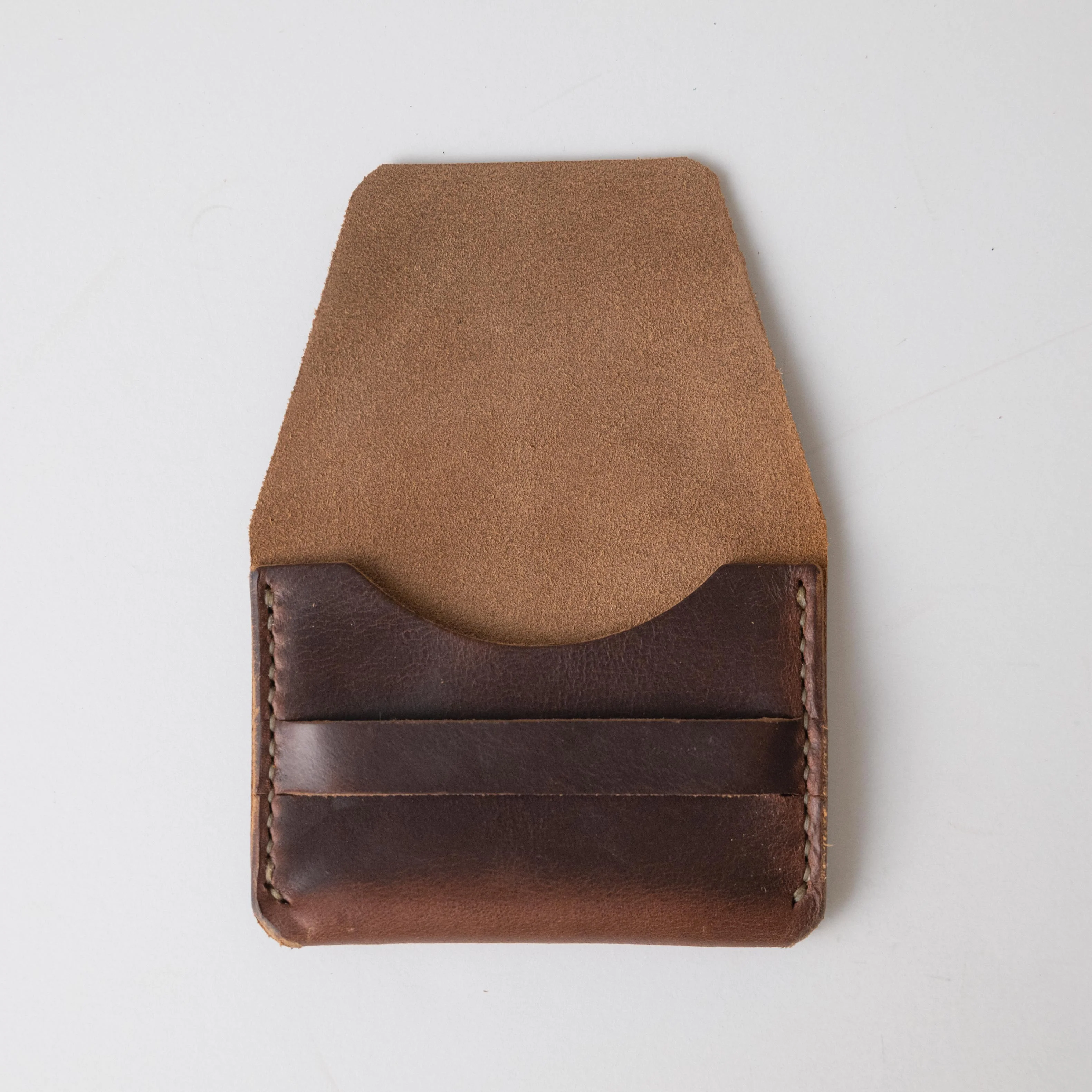 Brown Chromexcel Flap Wallet - Image 3