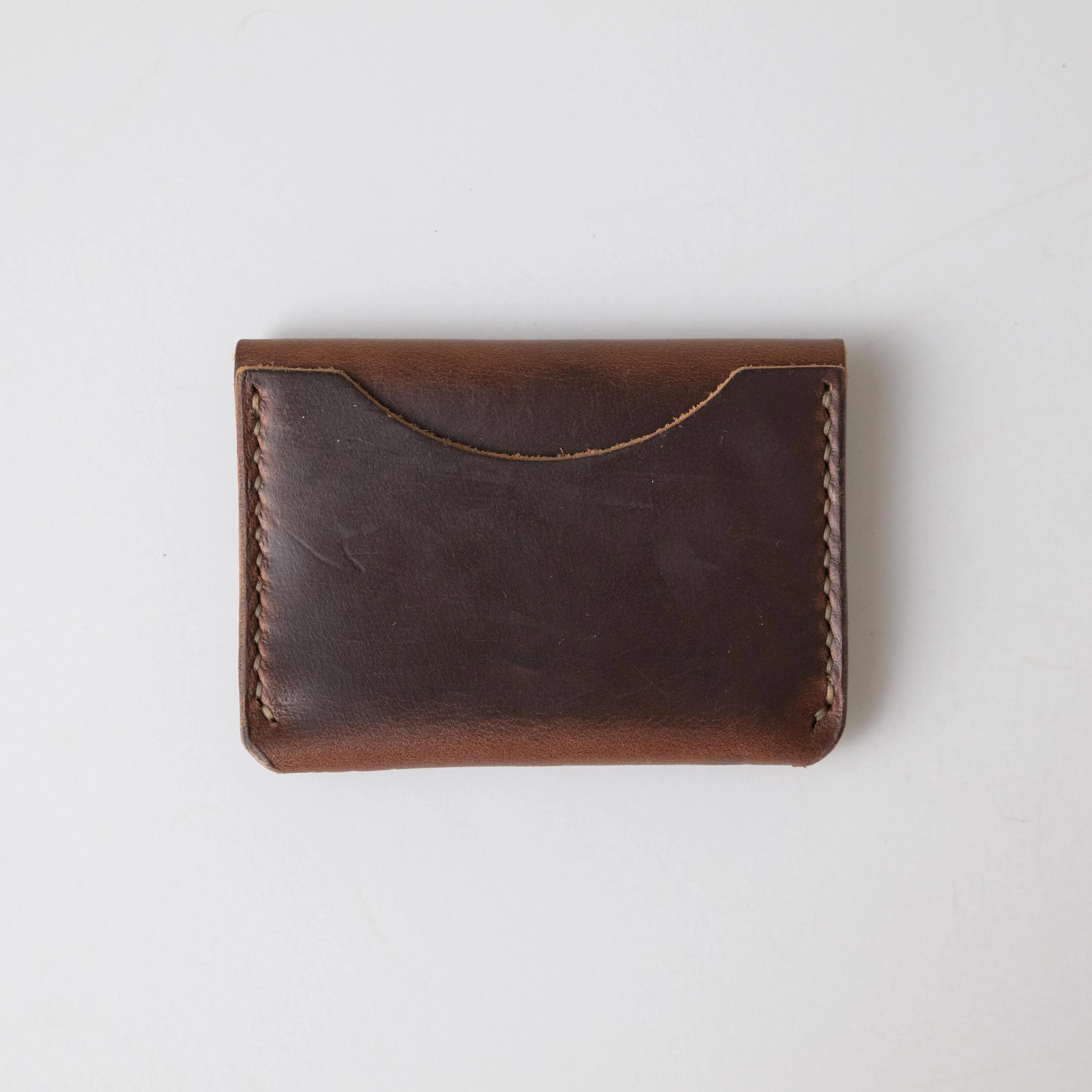 Brown Chromexcel Flap Wallet - Image 4