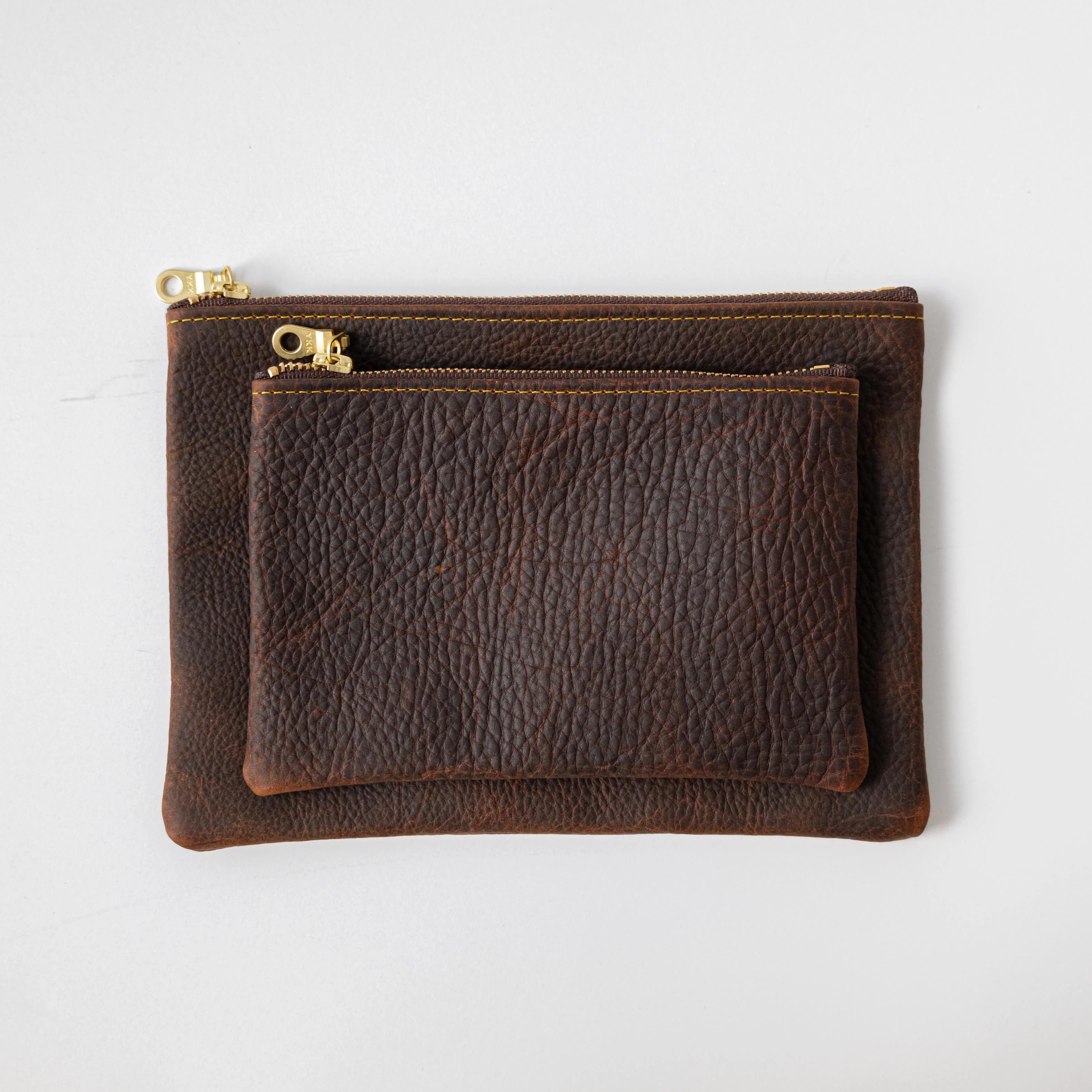 Brown Kodiak Medium Zip Pouch - Image 2