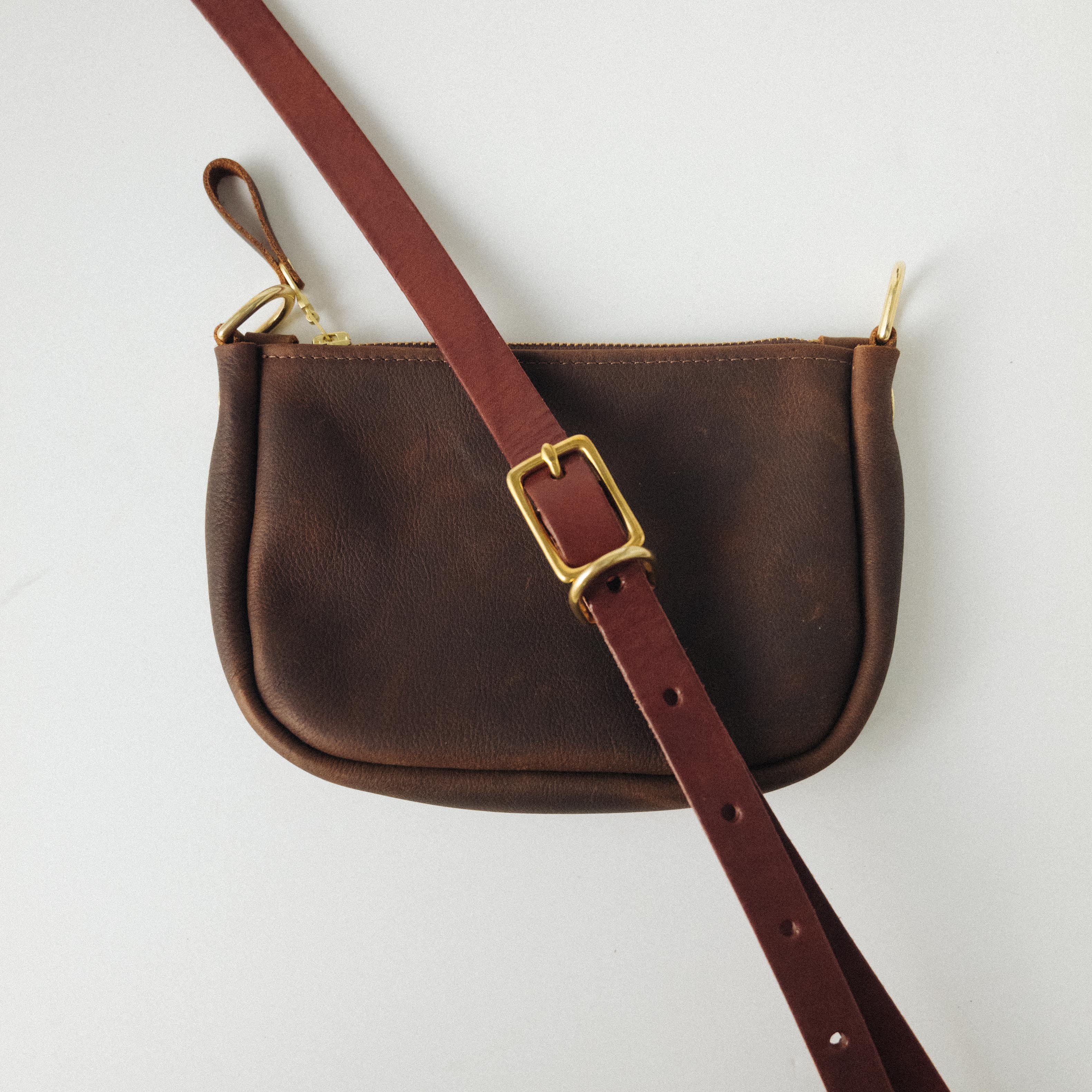Brown Kodiak Mini Crossbody Bag - Image 4