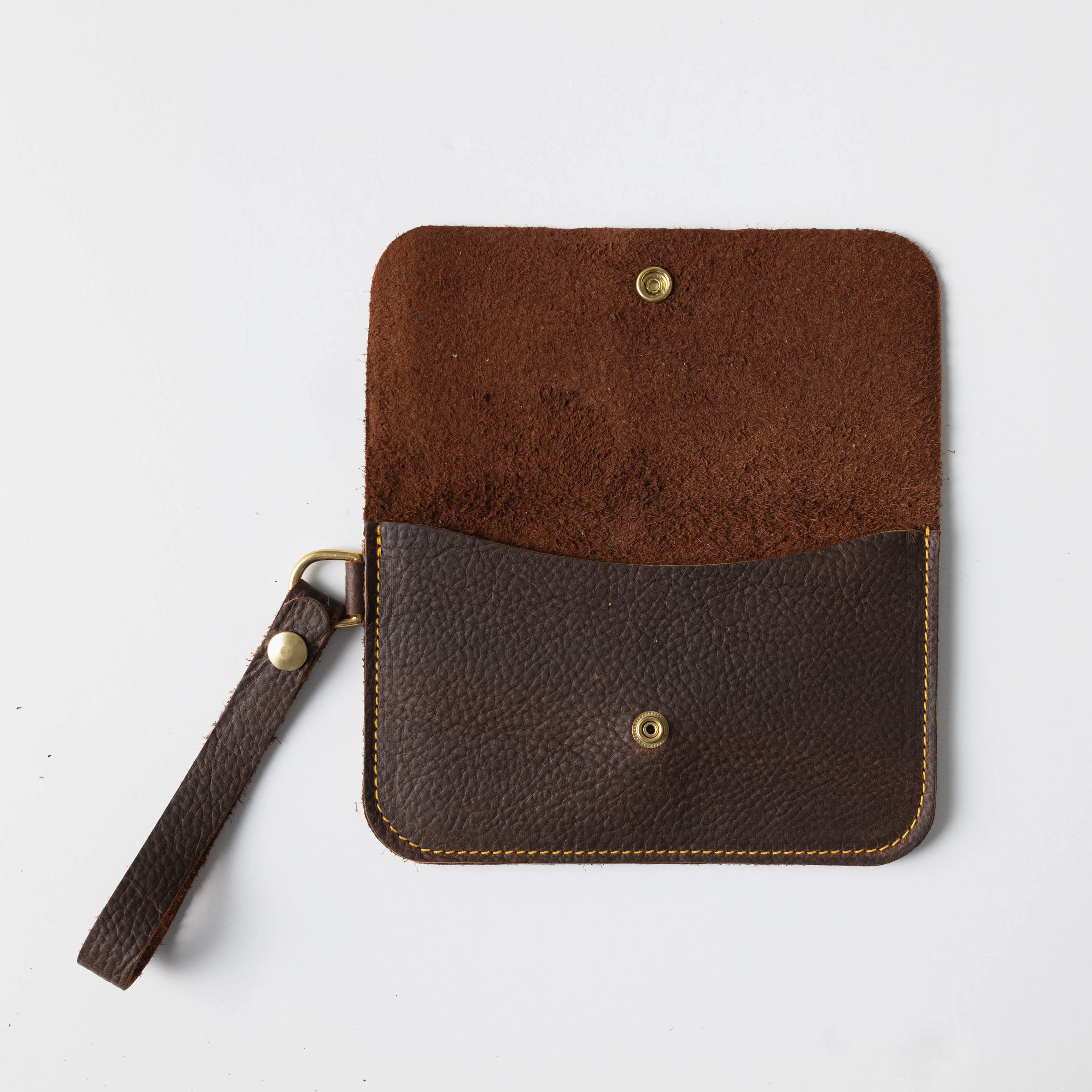 Brown Kodiak Wristlet Clutch - Image 2