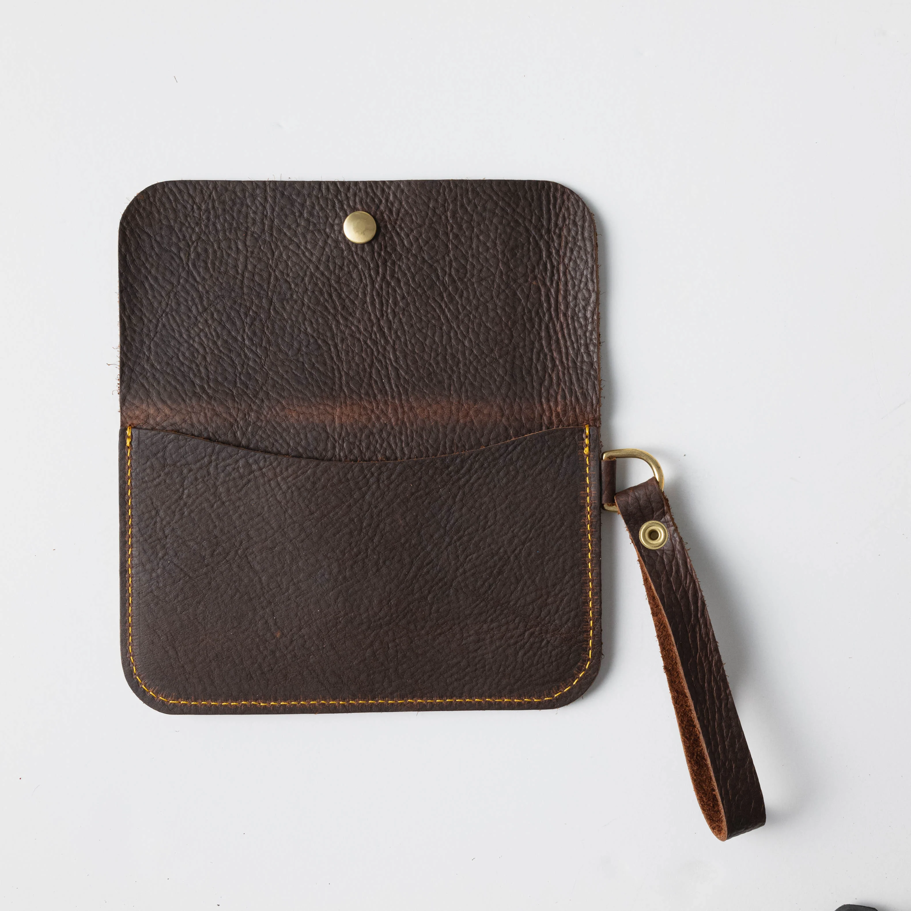 Brown Kodiak Wristlet Clutch - Image 3