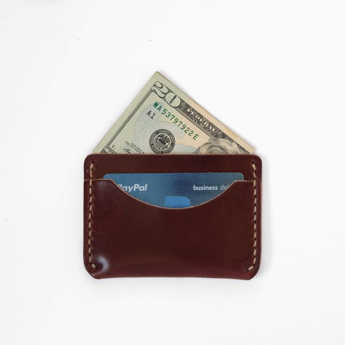 Burgundy Card Case - Image 3