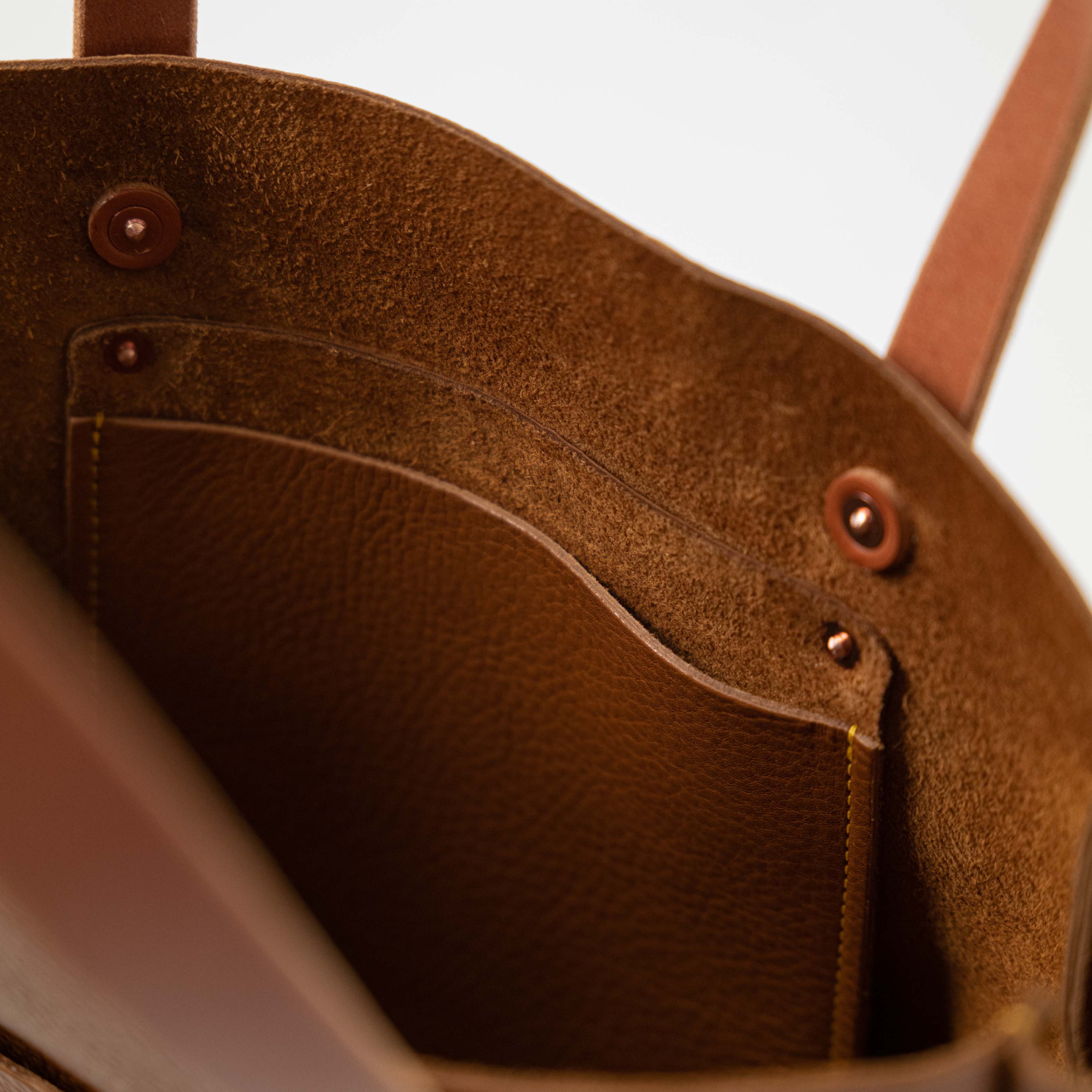 Cognac Cypress Carryall Tote - Image 7