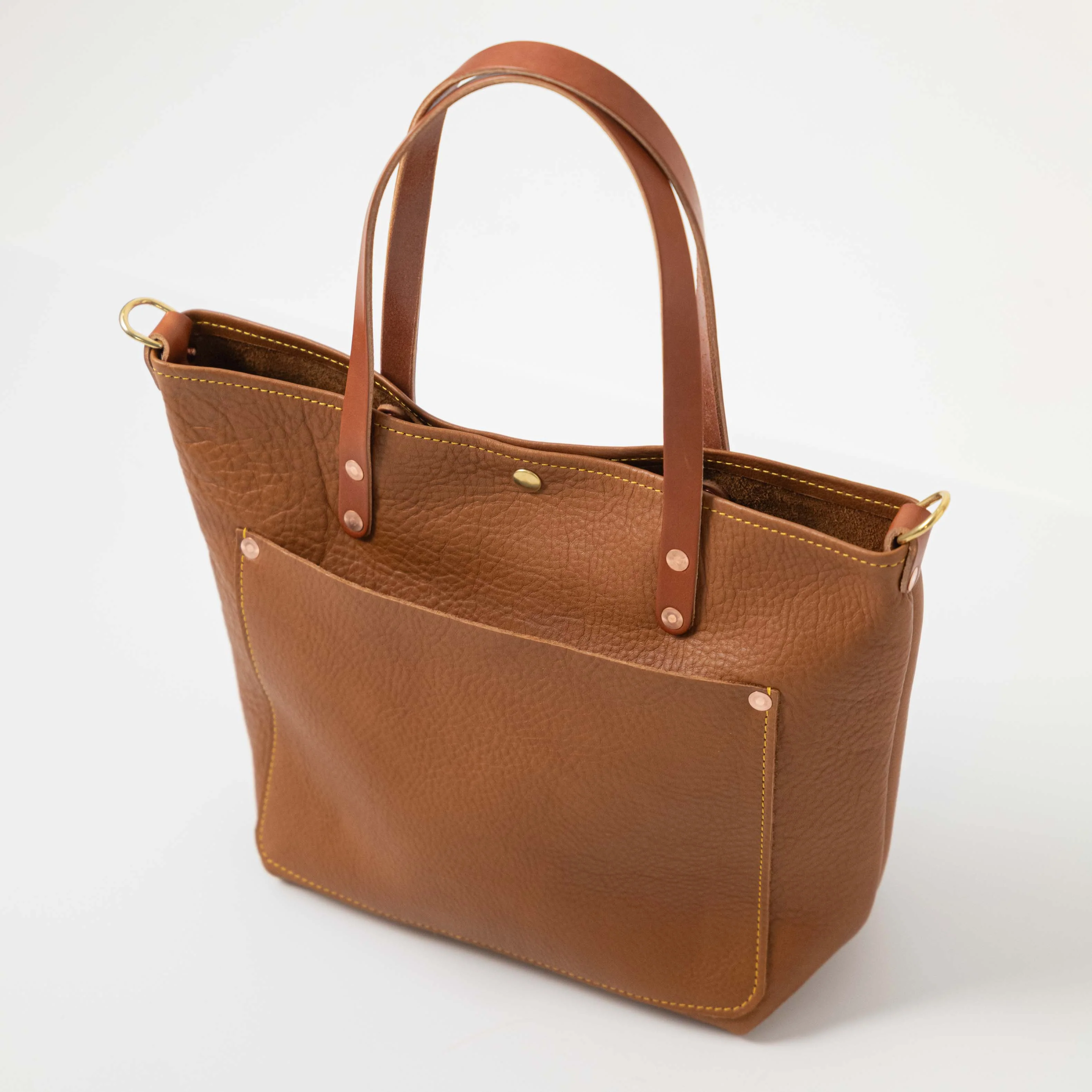 Cognac Cypress Travel Tote - Image 3