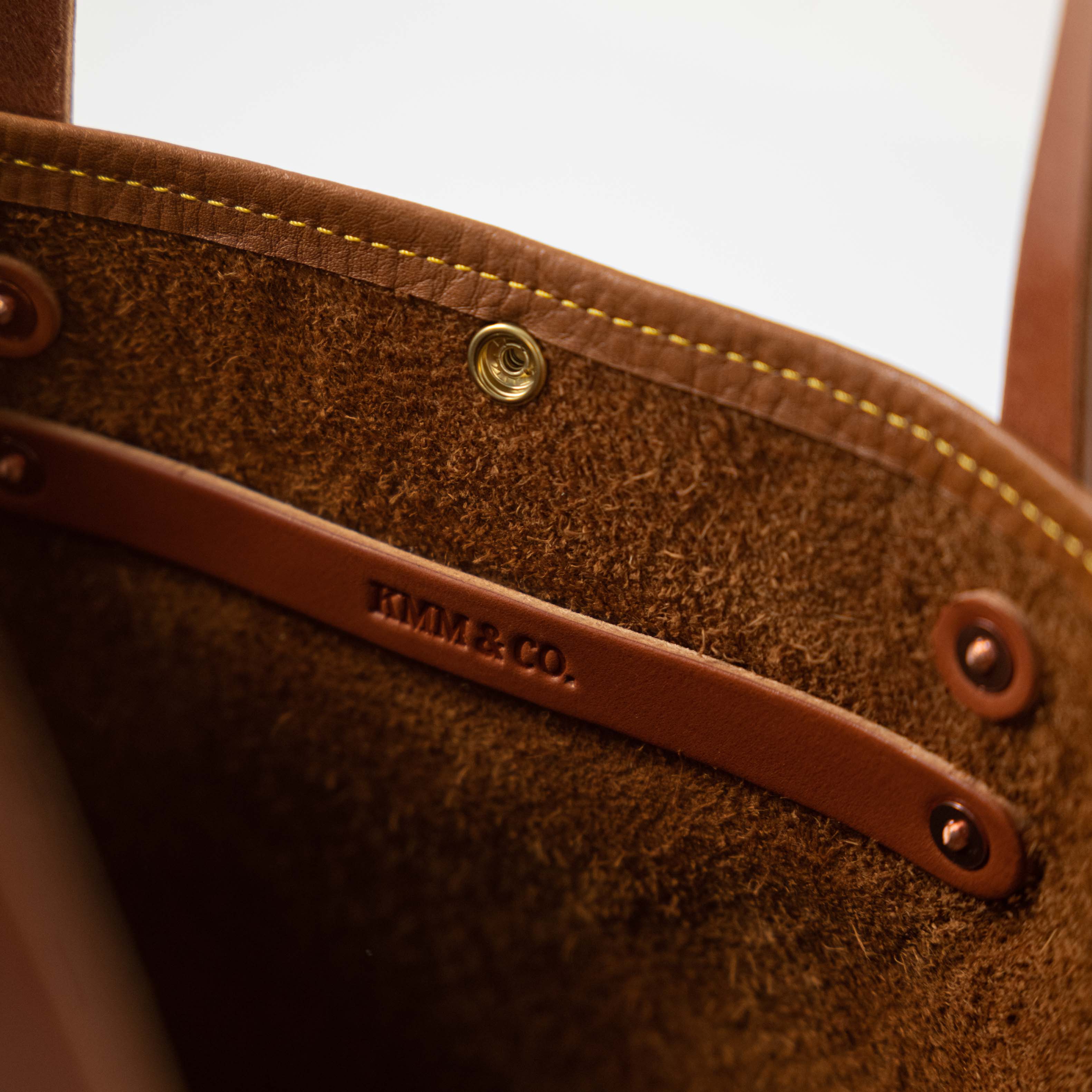 Cognac Cypress Travel Tote - Image 8