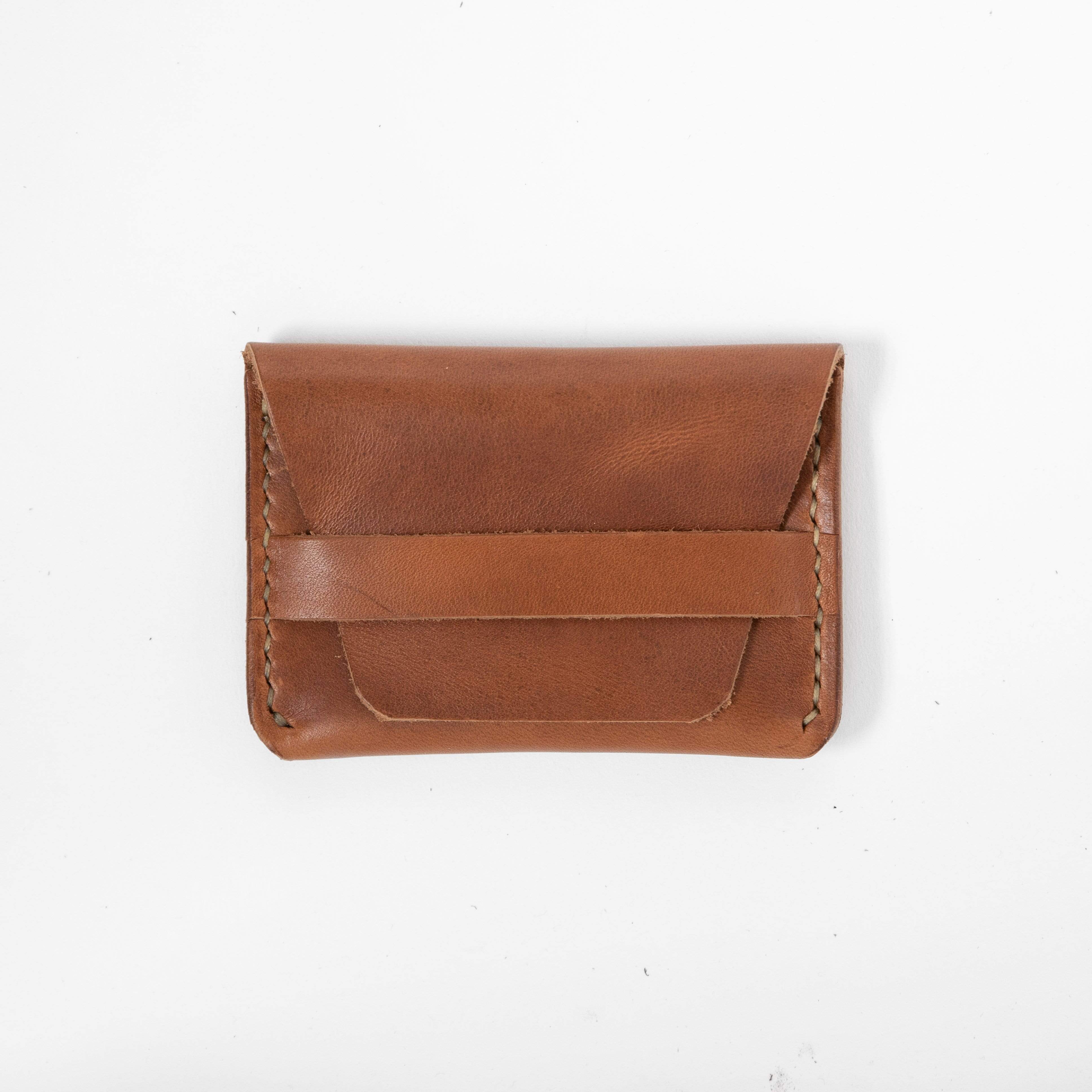 Cognac Flap Wallet - Image 2