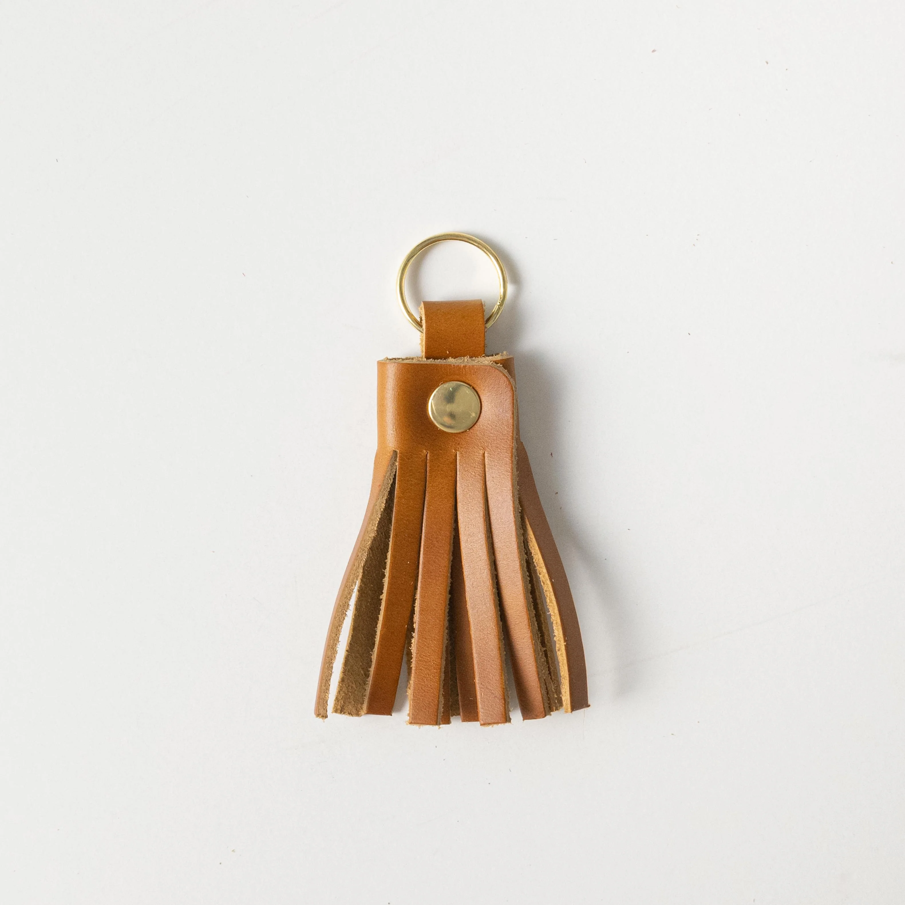 Cognac Heritage Tassel Keychain
