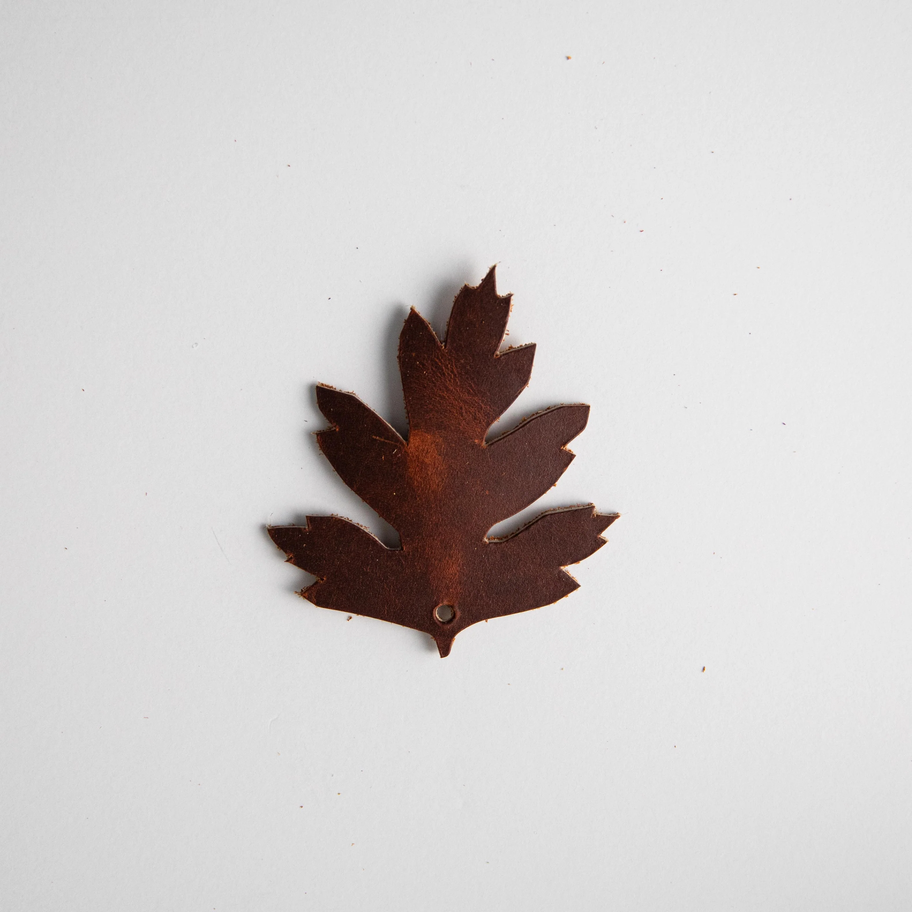 Dark Red Leaf Charms - Image 4