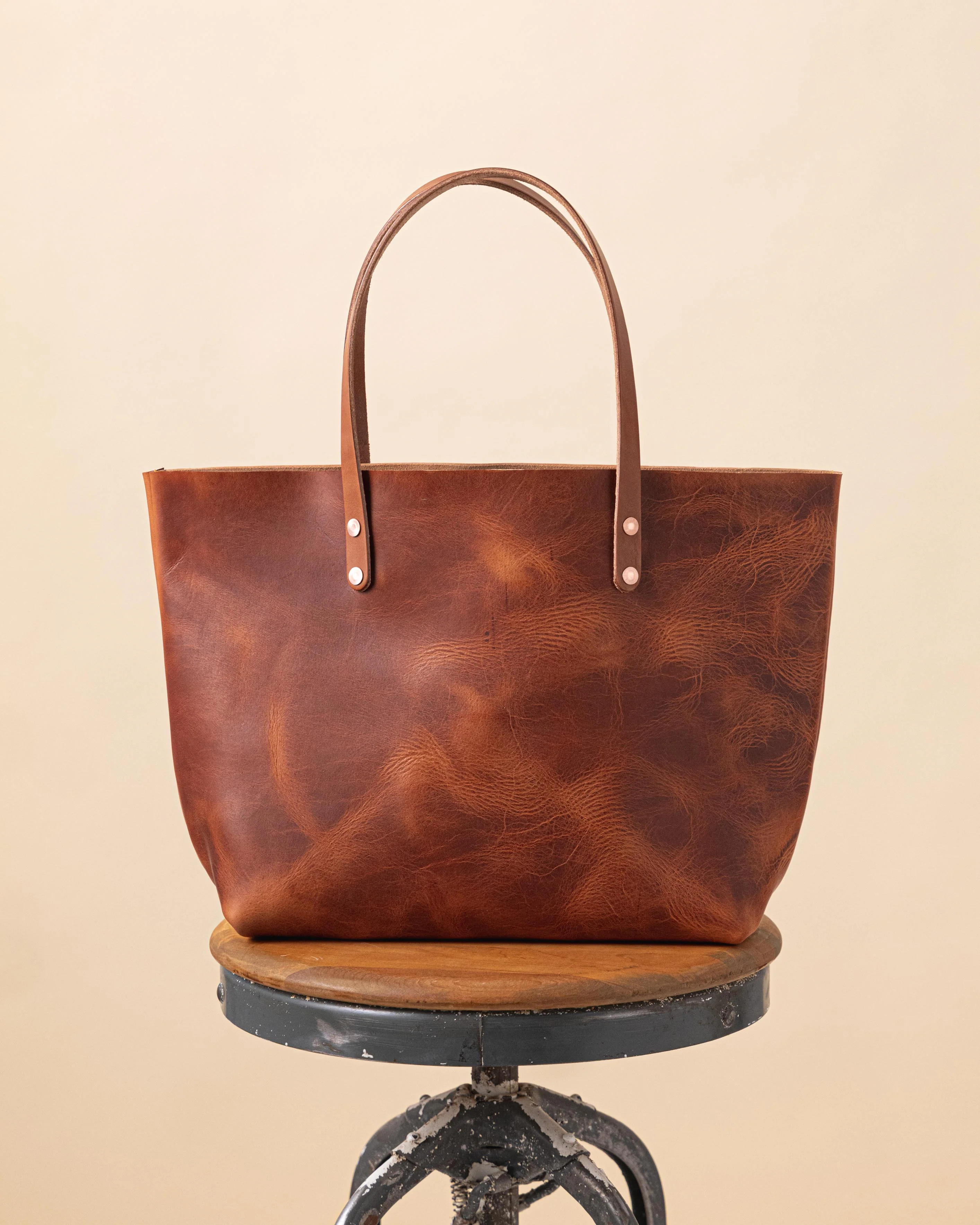 English Tan Dublin East West Tote - Image 2