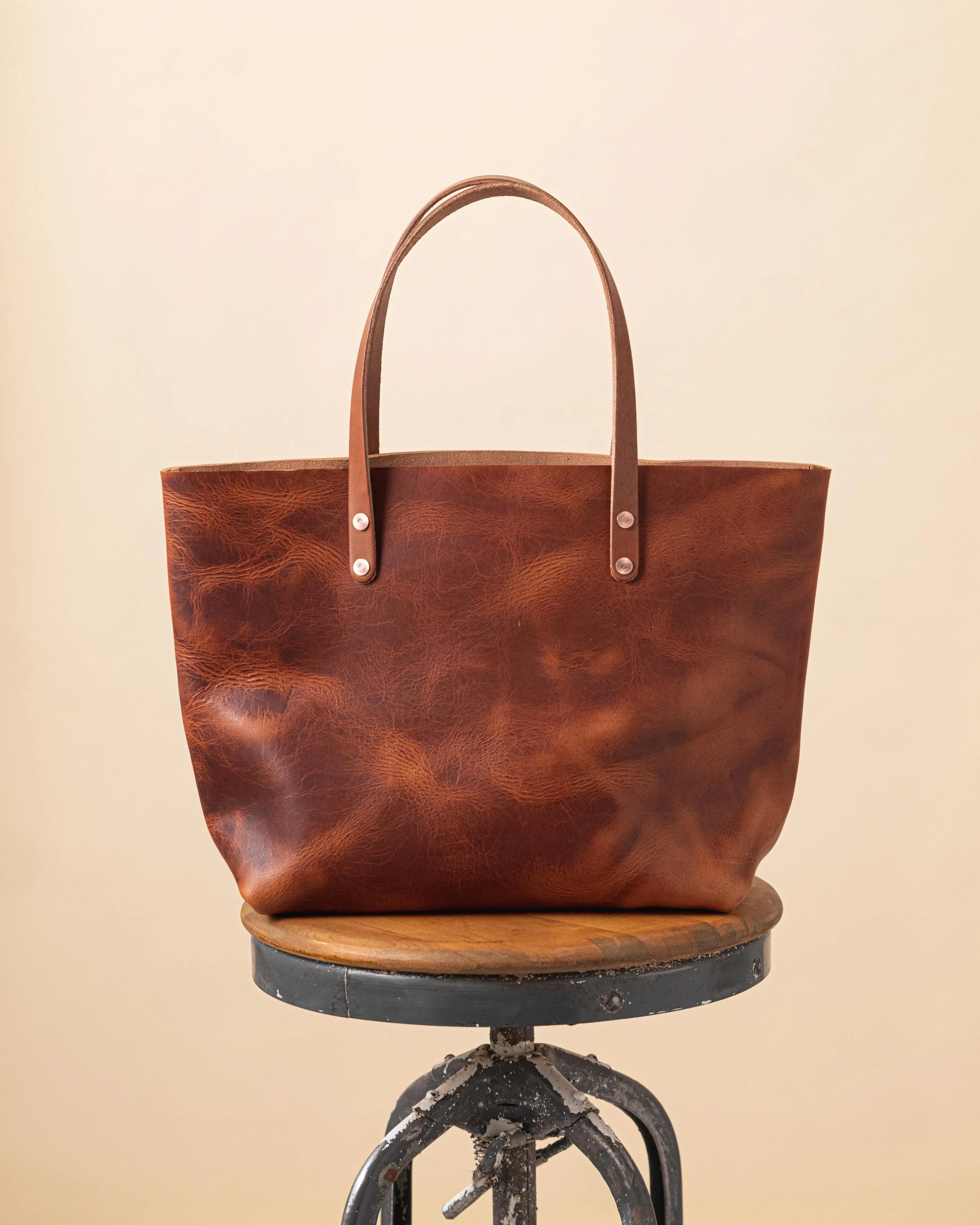 English Tan Dublin East West Tote - Image 7
