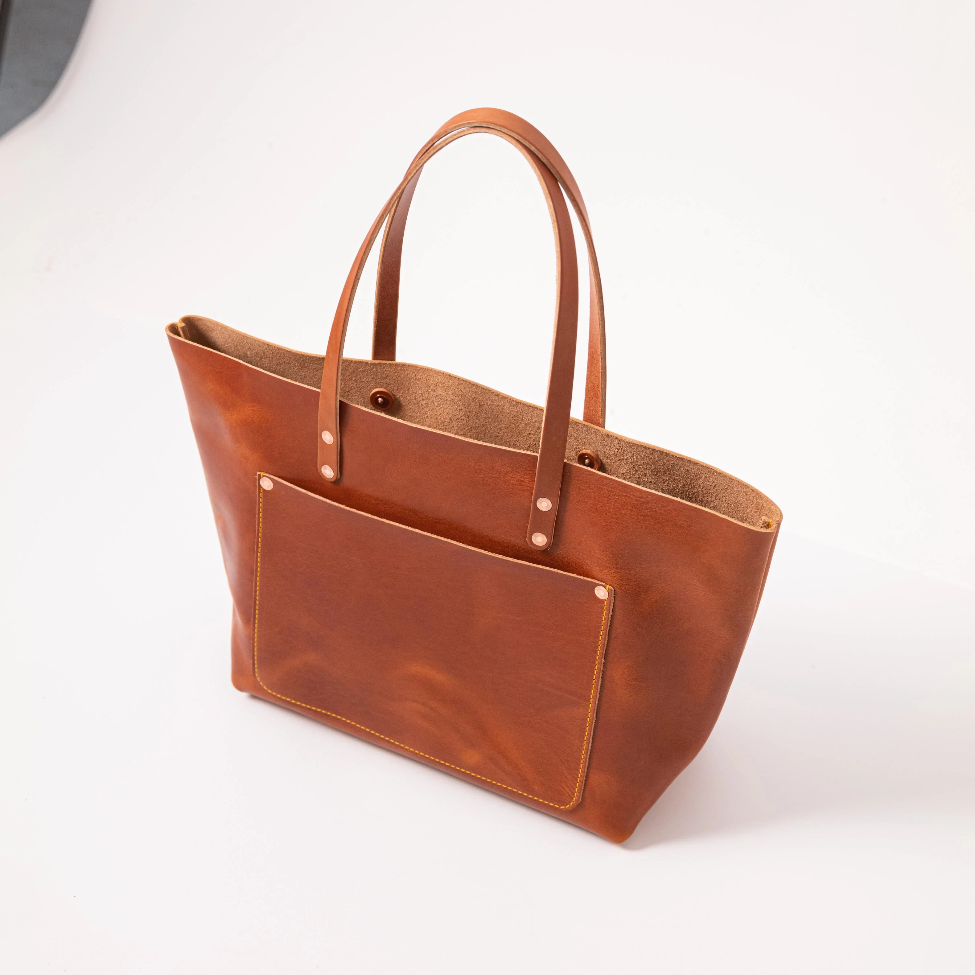 English Tan Dublin Market Tote - Image 3