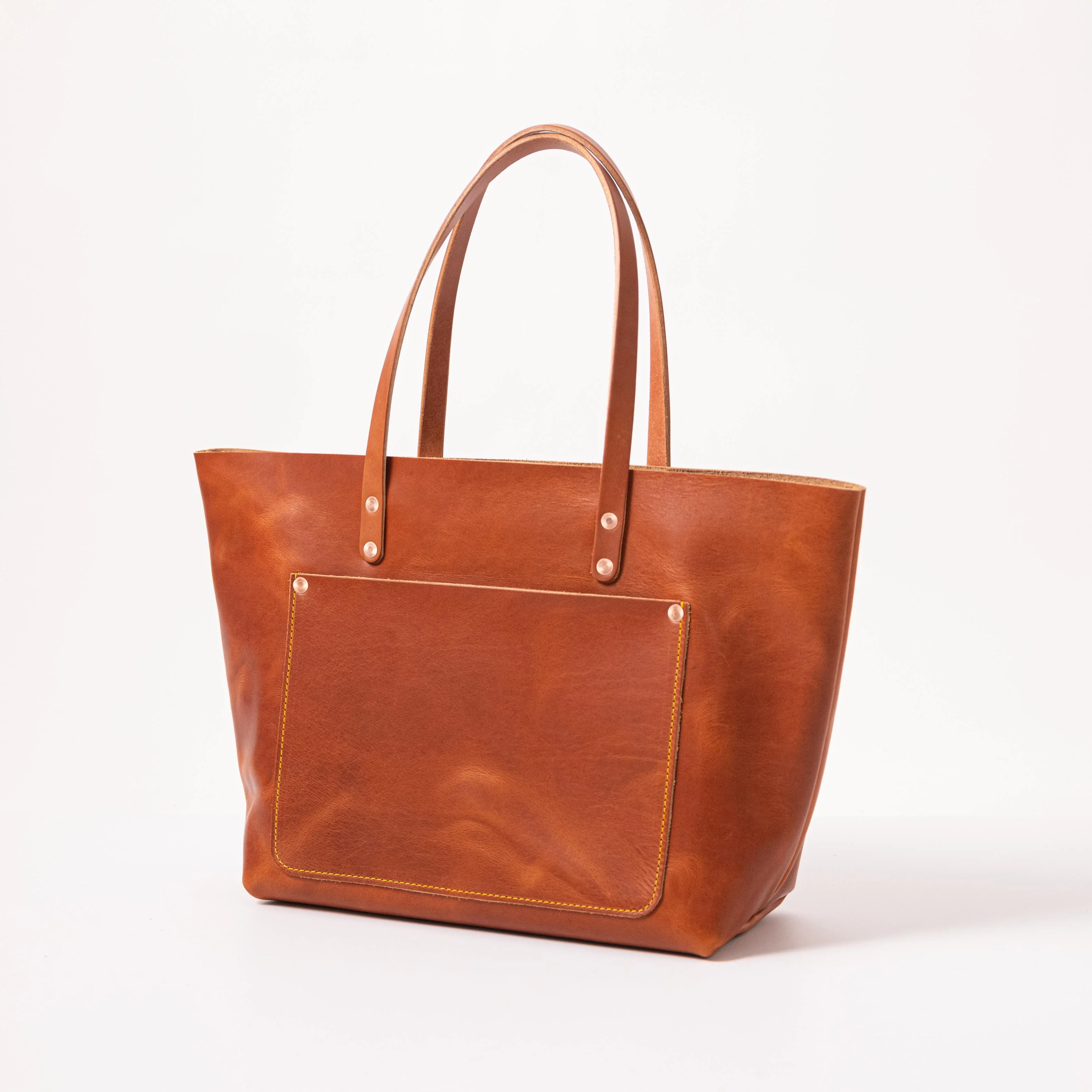 English Tan Dublin Market Tote - Image 4