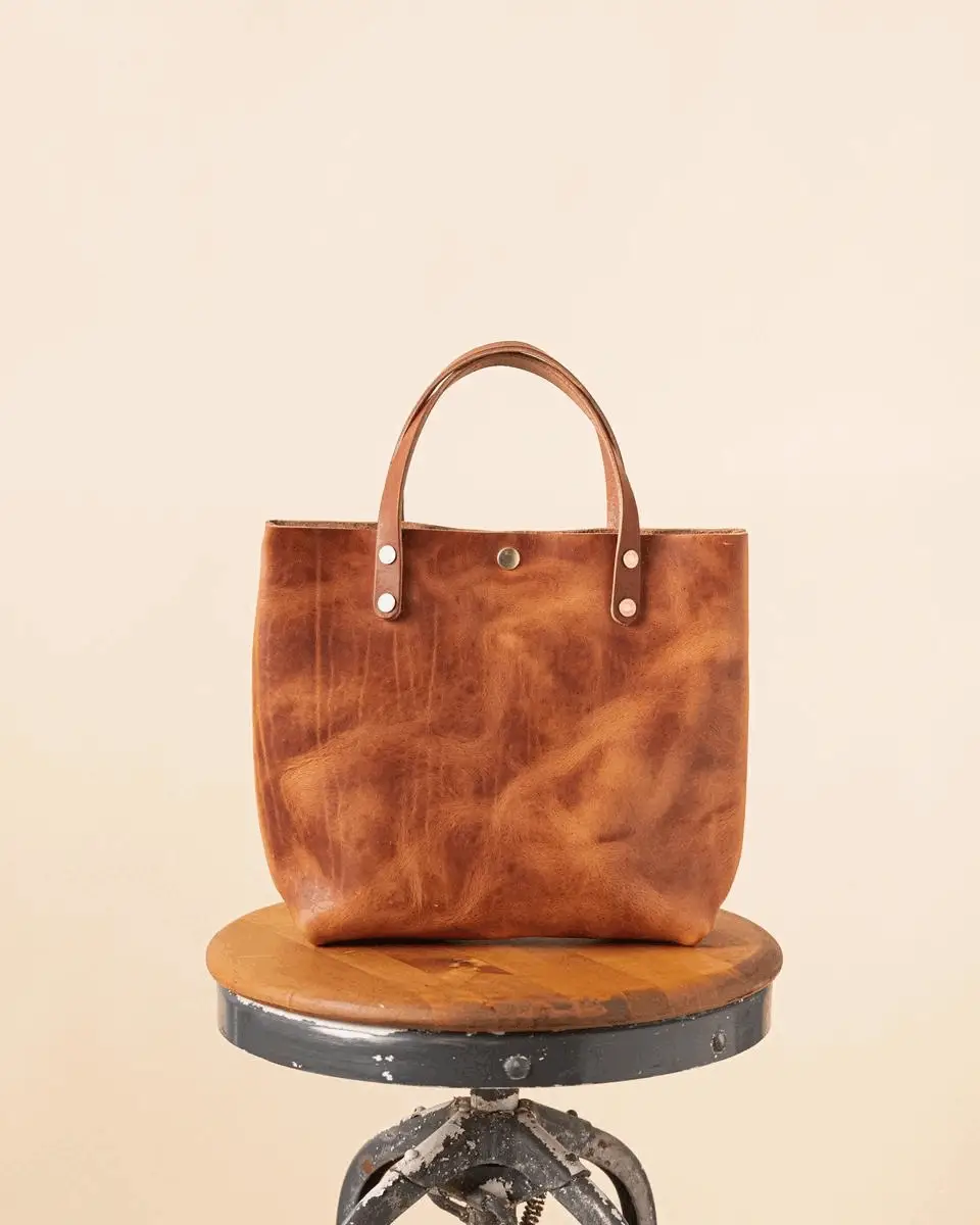 English Tan Dublin Mini Tote - Image 5