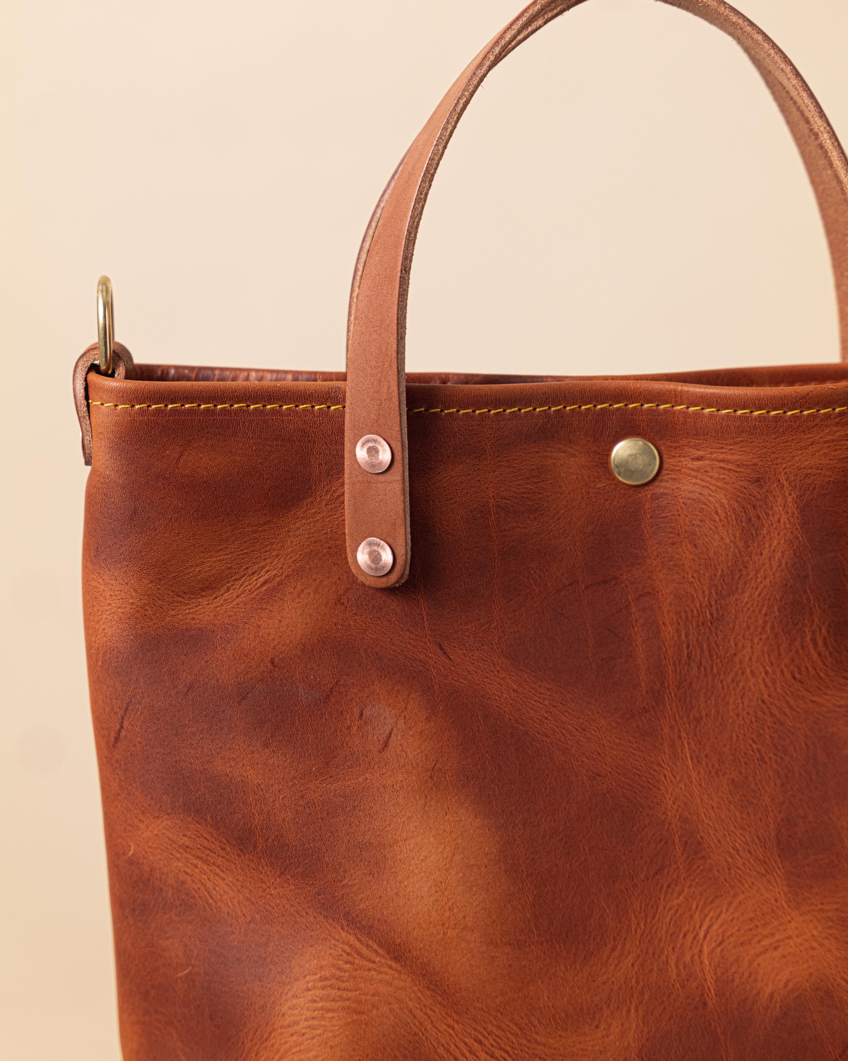 English Tan Dublin Mini Travel Tote - Image 6