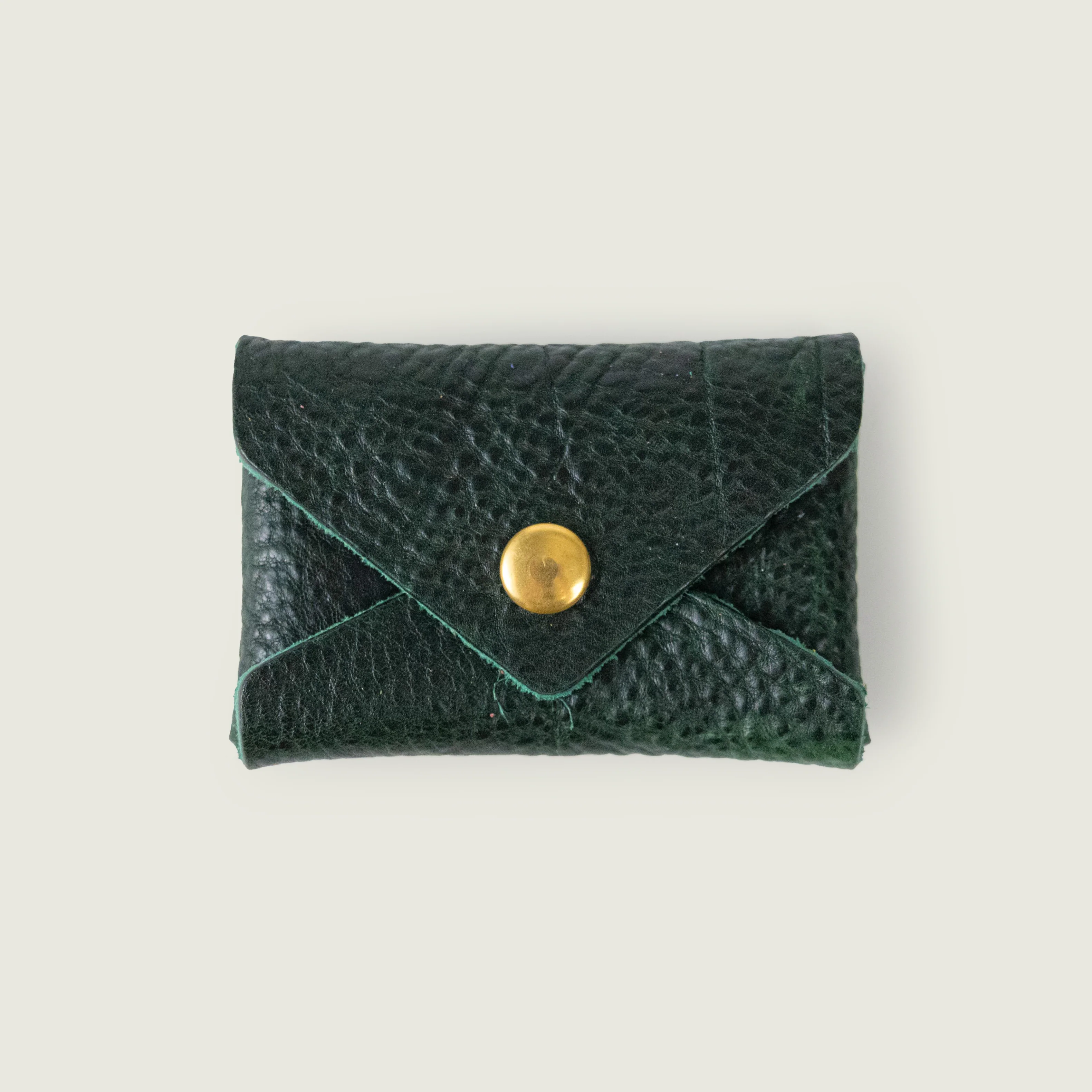 Green Bulldog Card Envelope