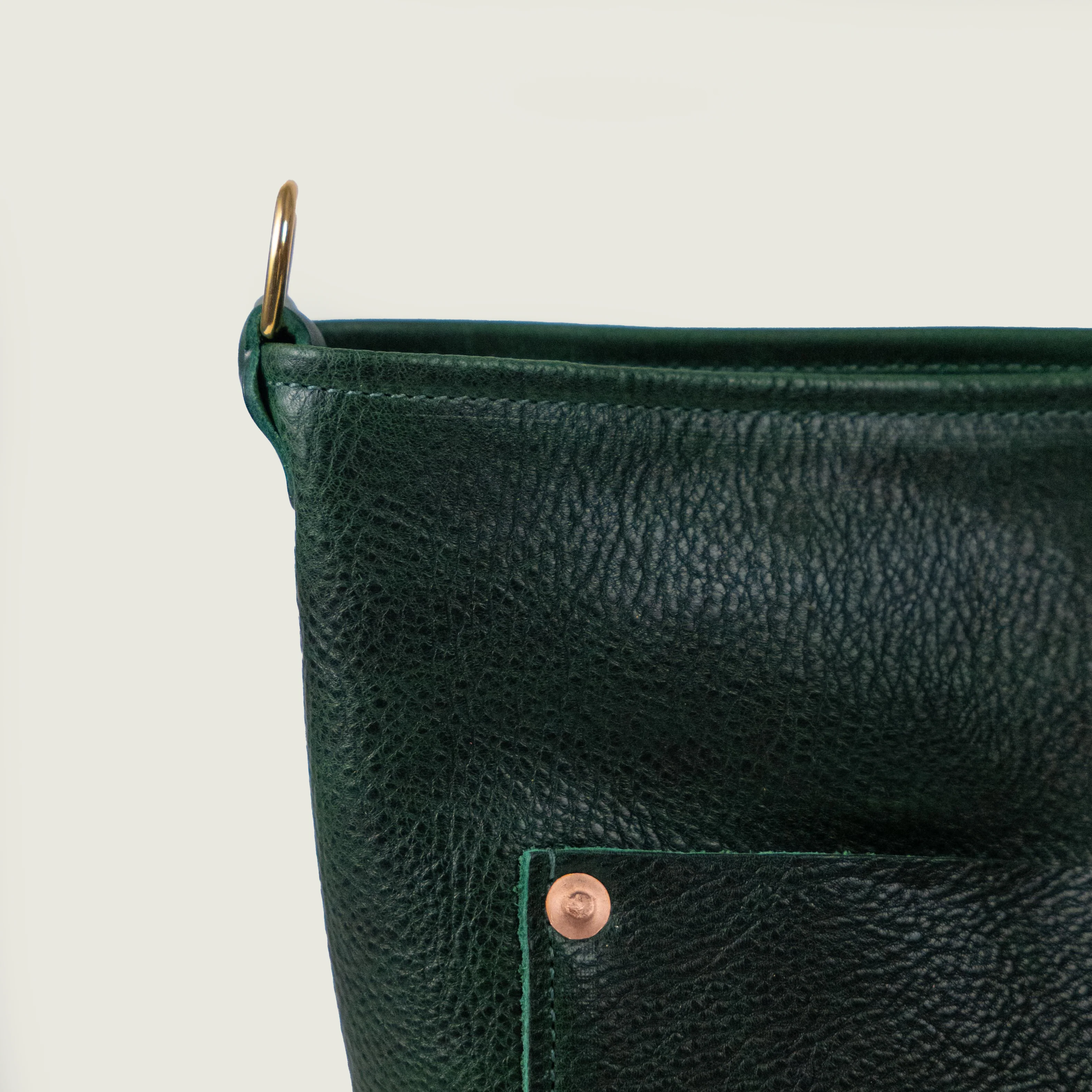 Green Bulldog Crossbody Travel Tote - Image 2