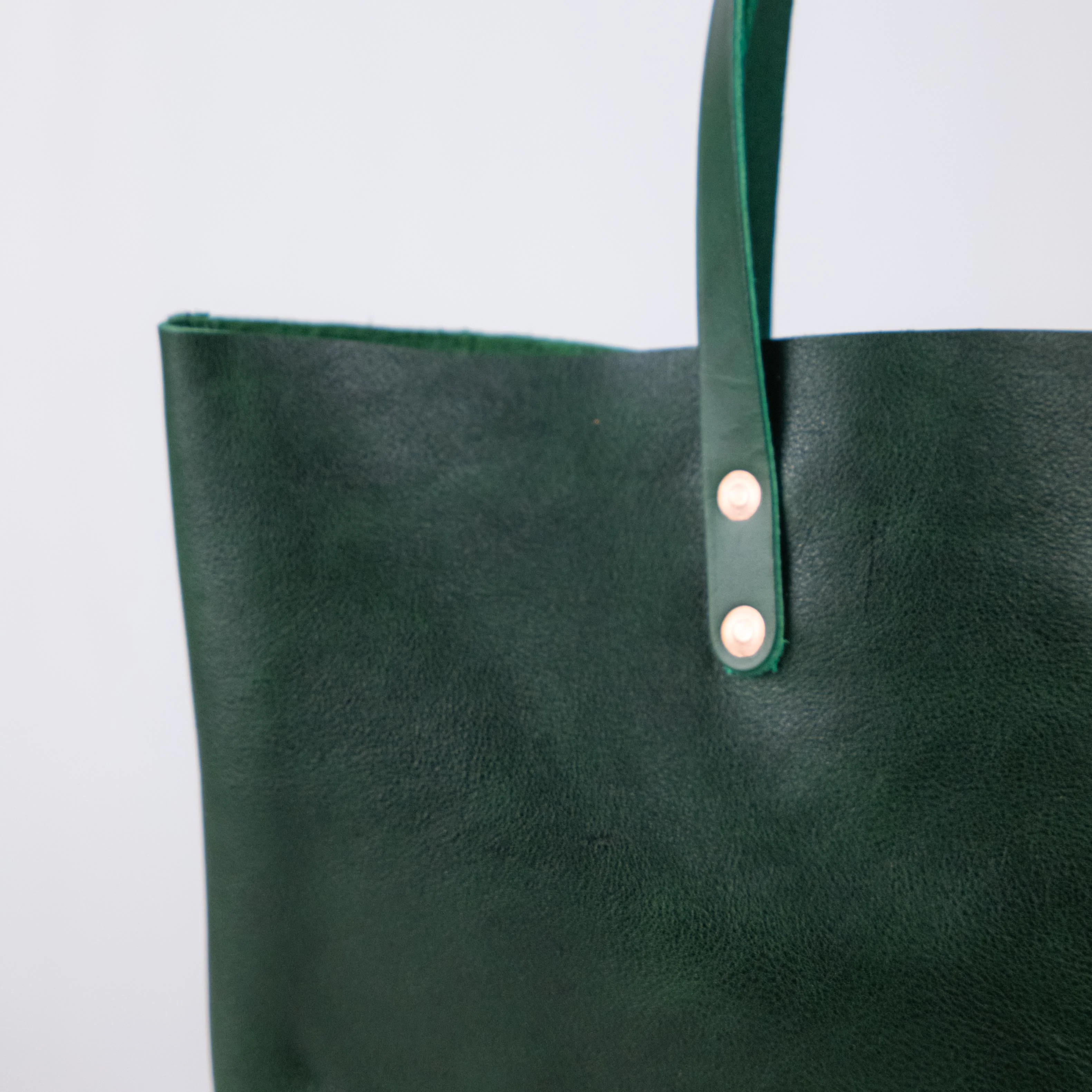 Green Bulldog East West Tote - Image 2