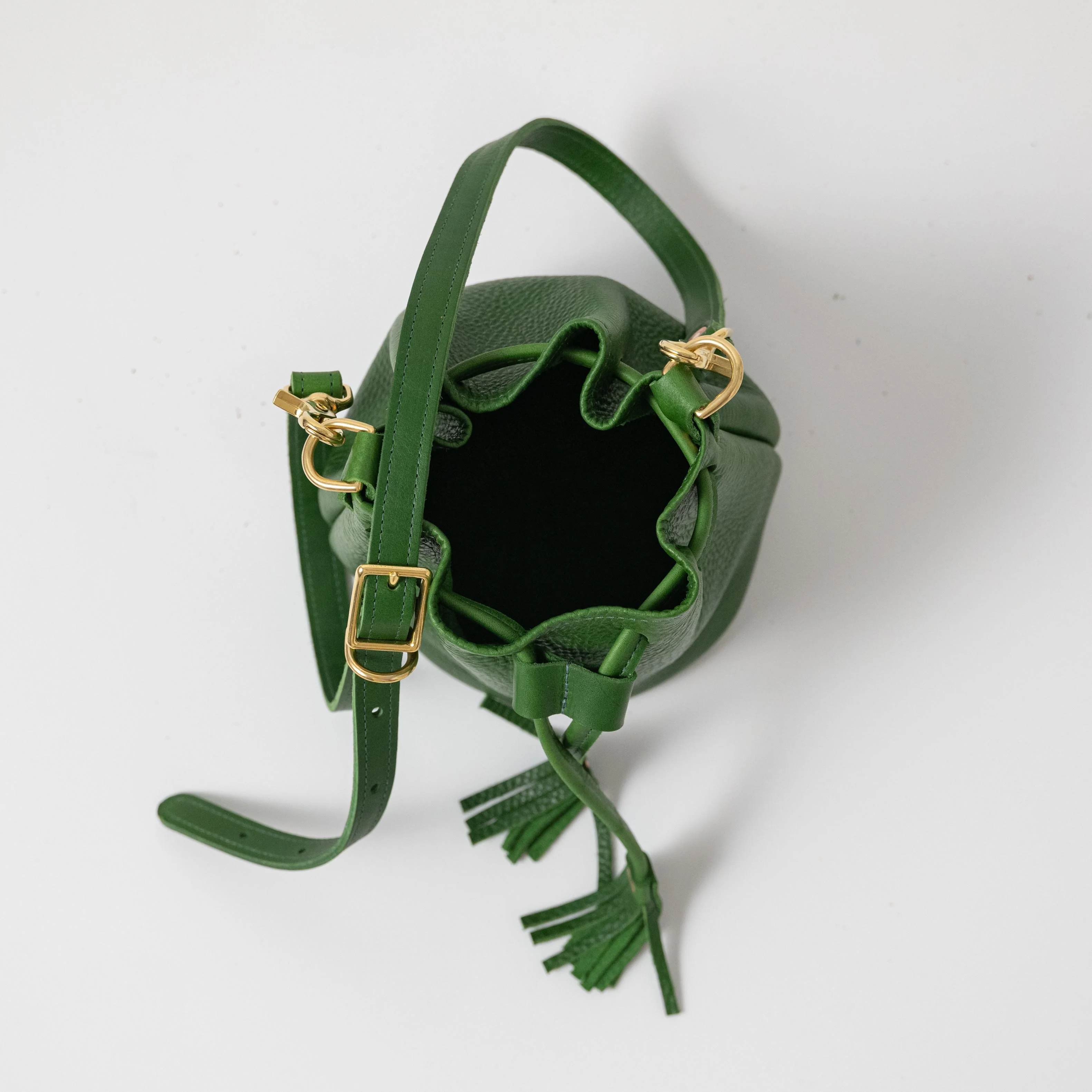 Leaf Cypress Mini Bucket Bag - Image 6