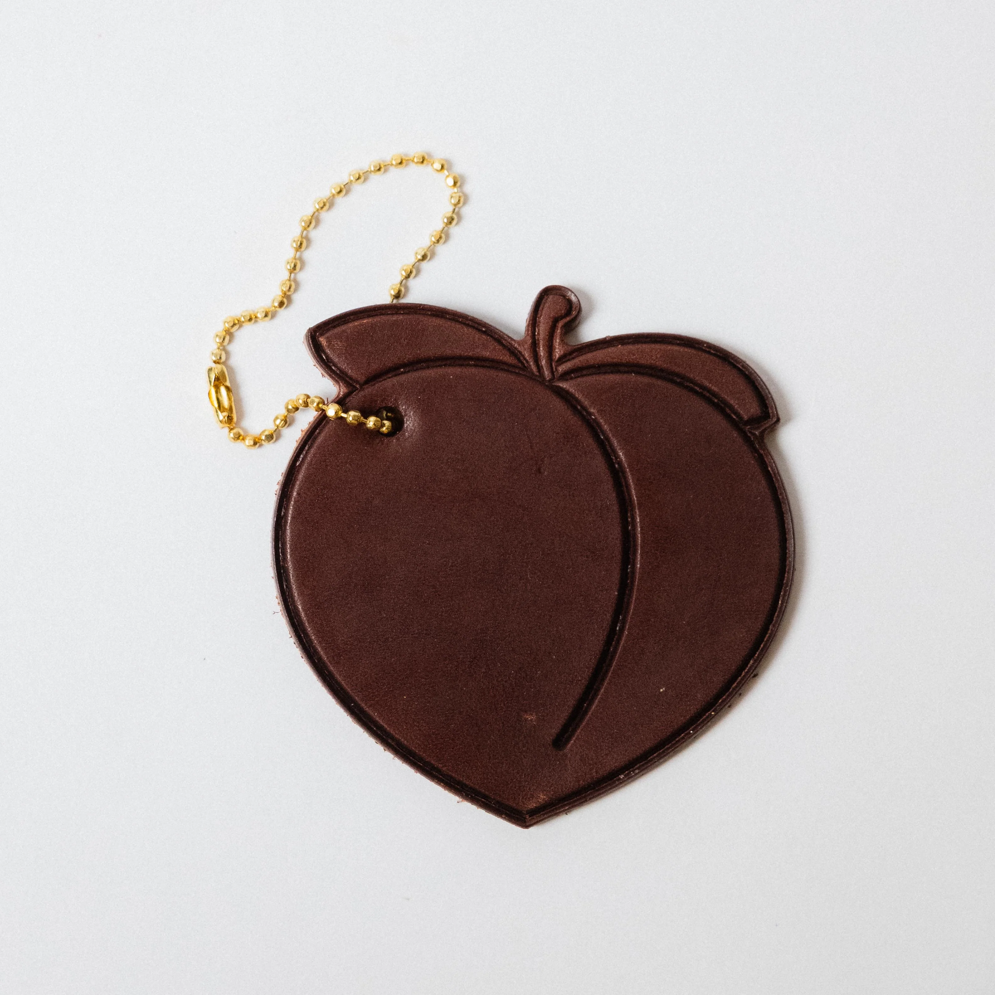Leather Peach Tag - Image 4