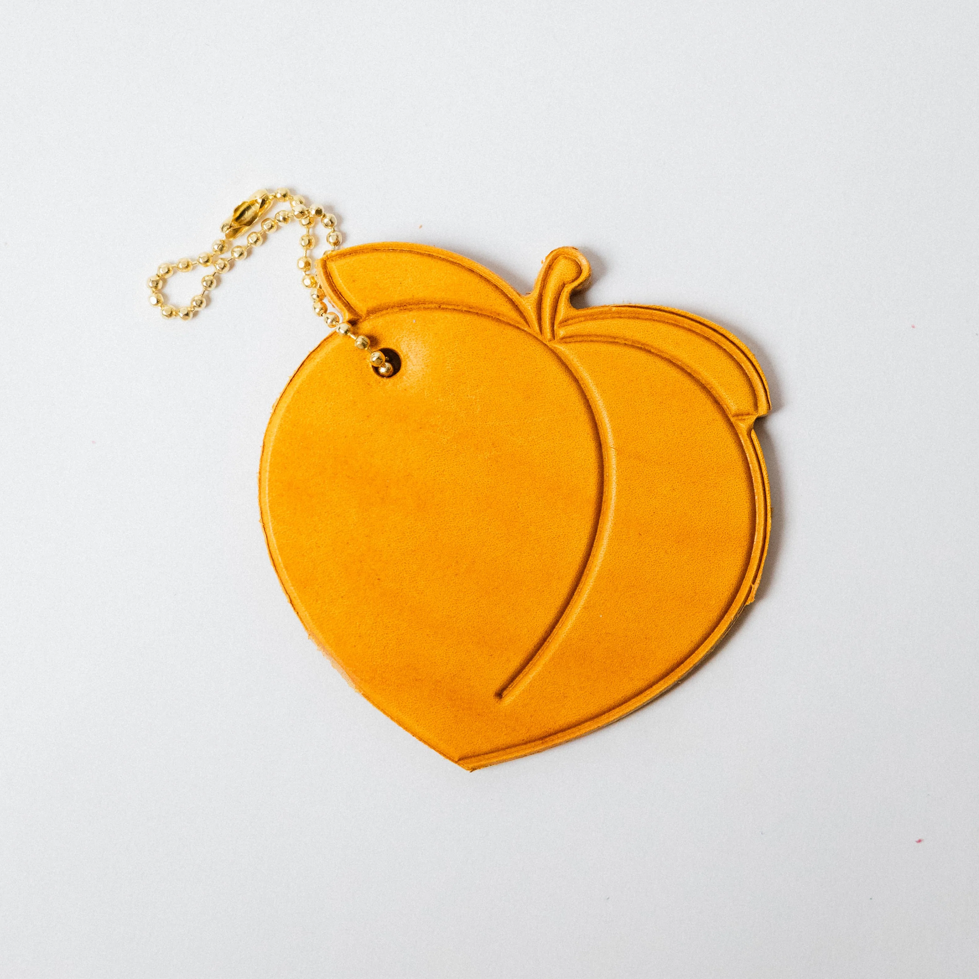 Leather Peach Tag - Image 7