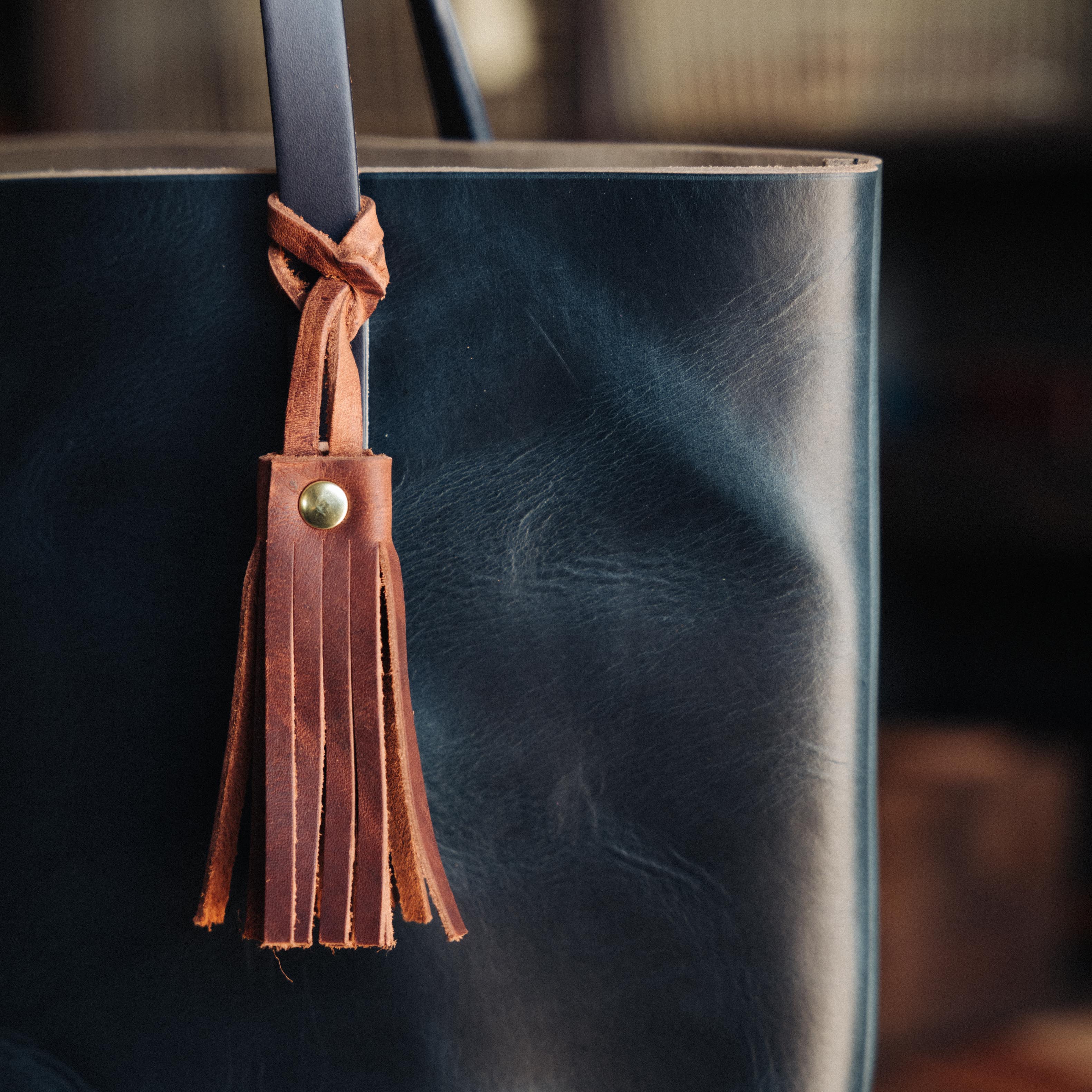 Macchiato Leather Tassel - Image 3