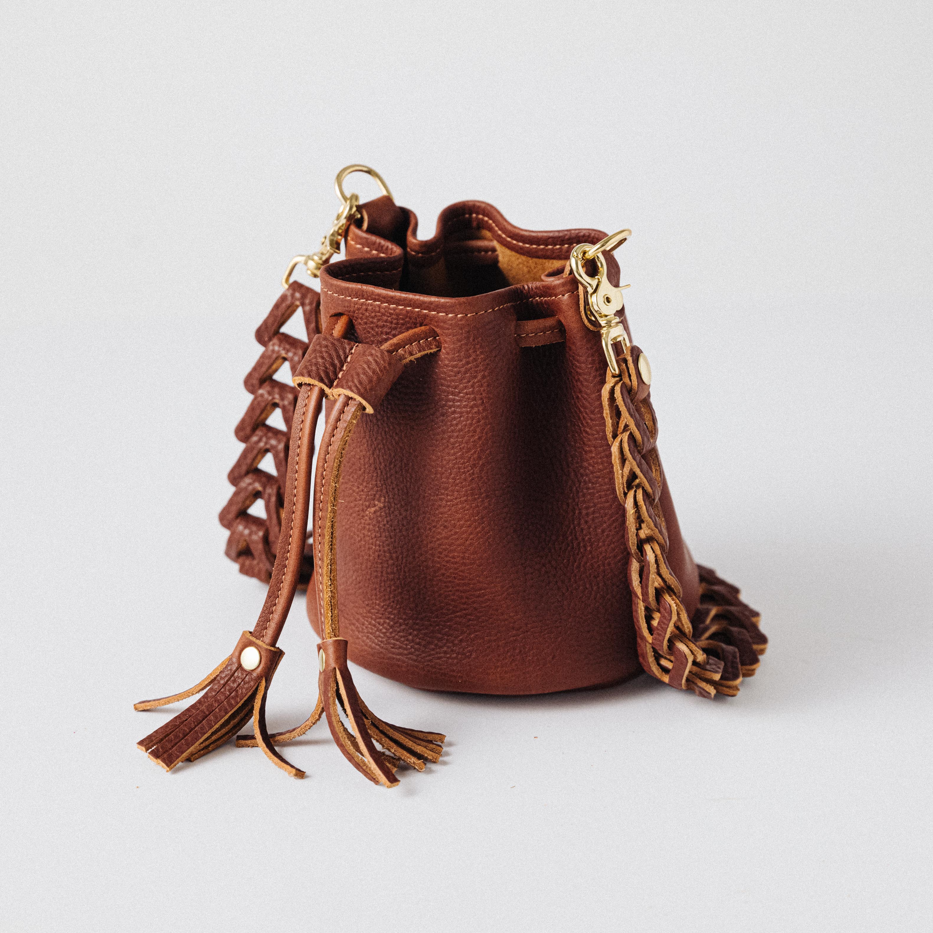 Macchiato Mini Bucket Bag - Image 5