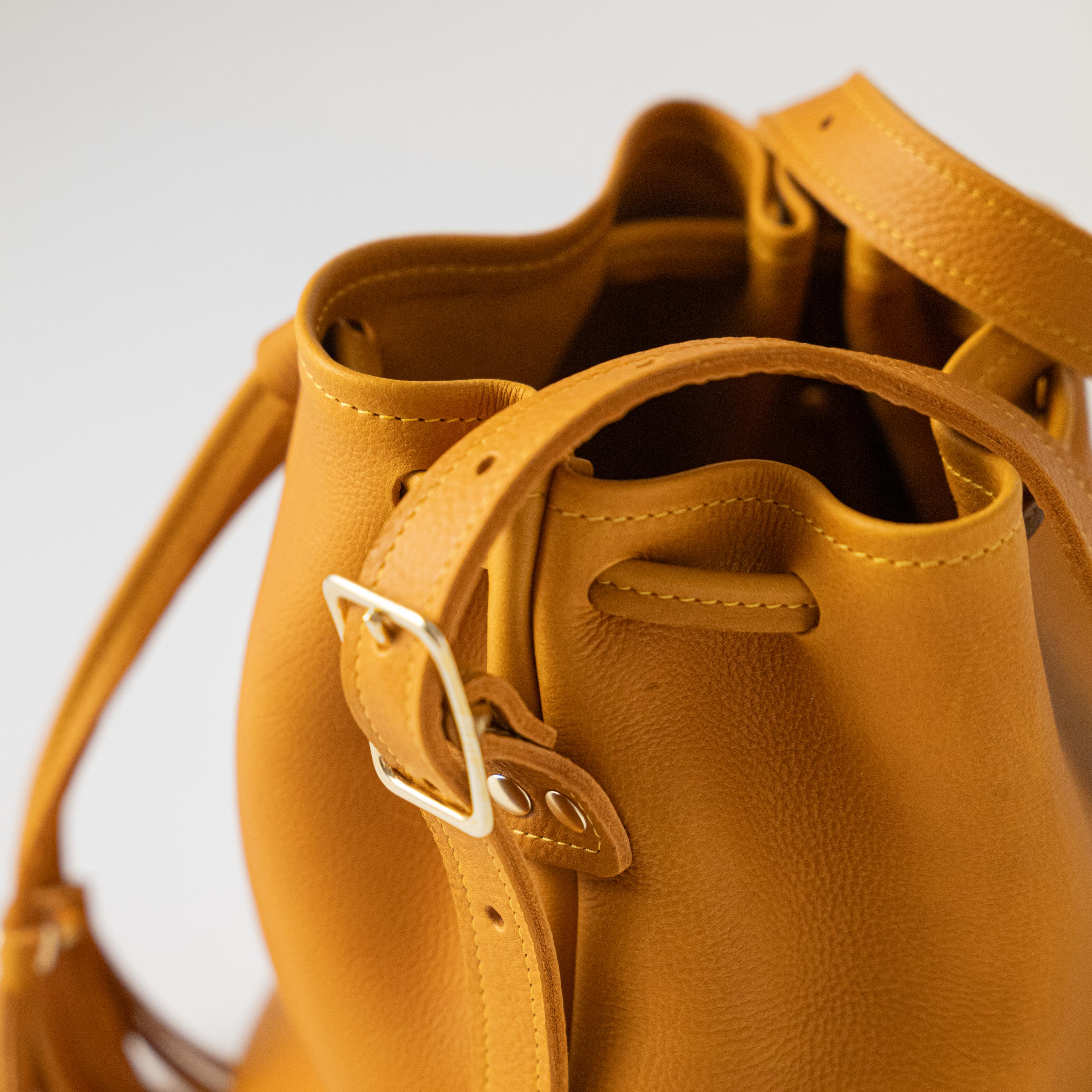 Marigold Cypress Bucket Bag - Image 4