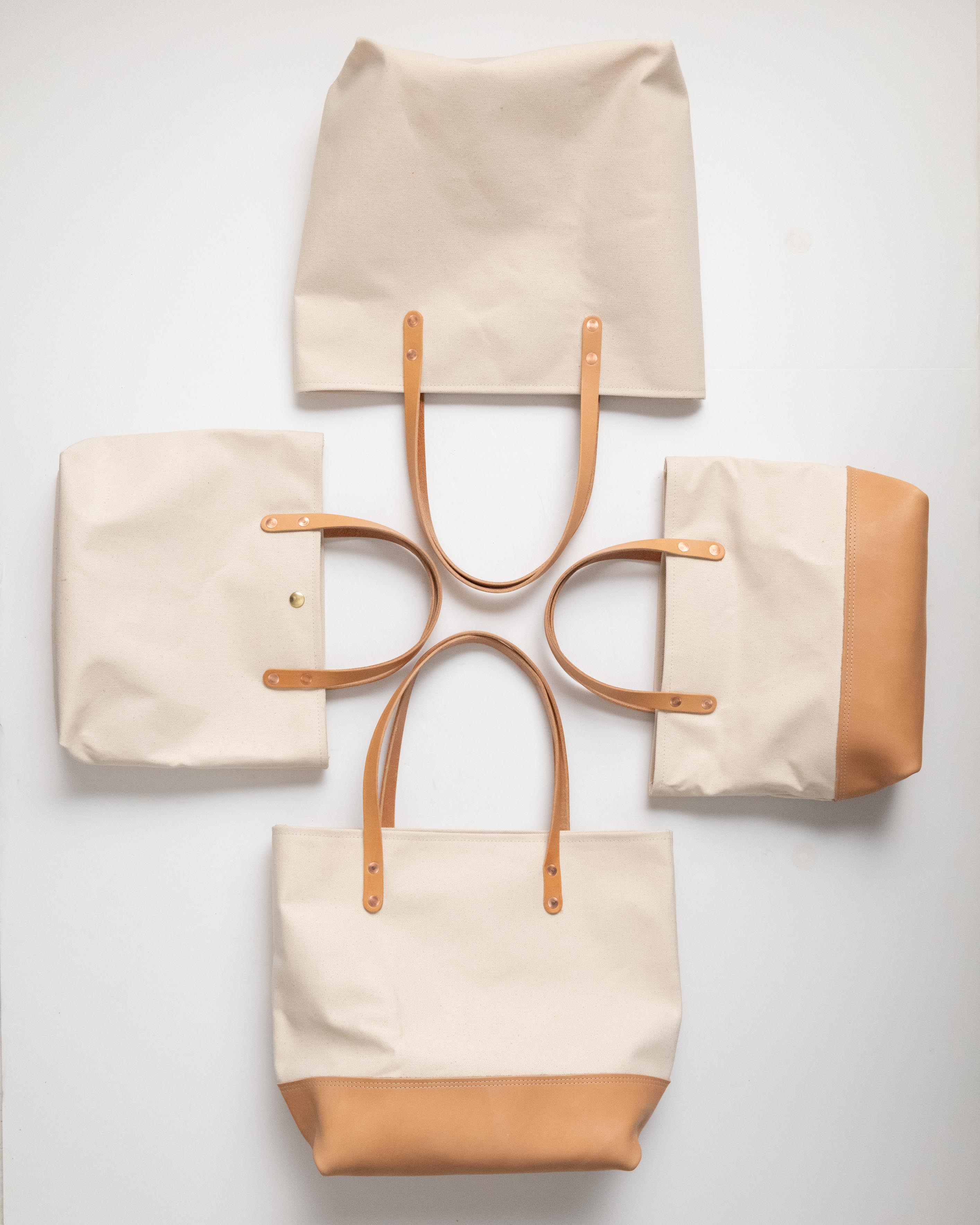 Natural Canvas Mini Tote - Image 8