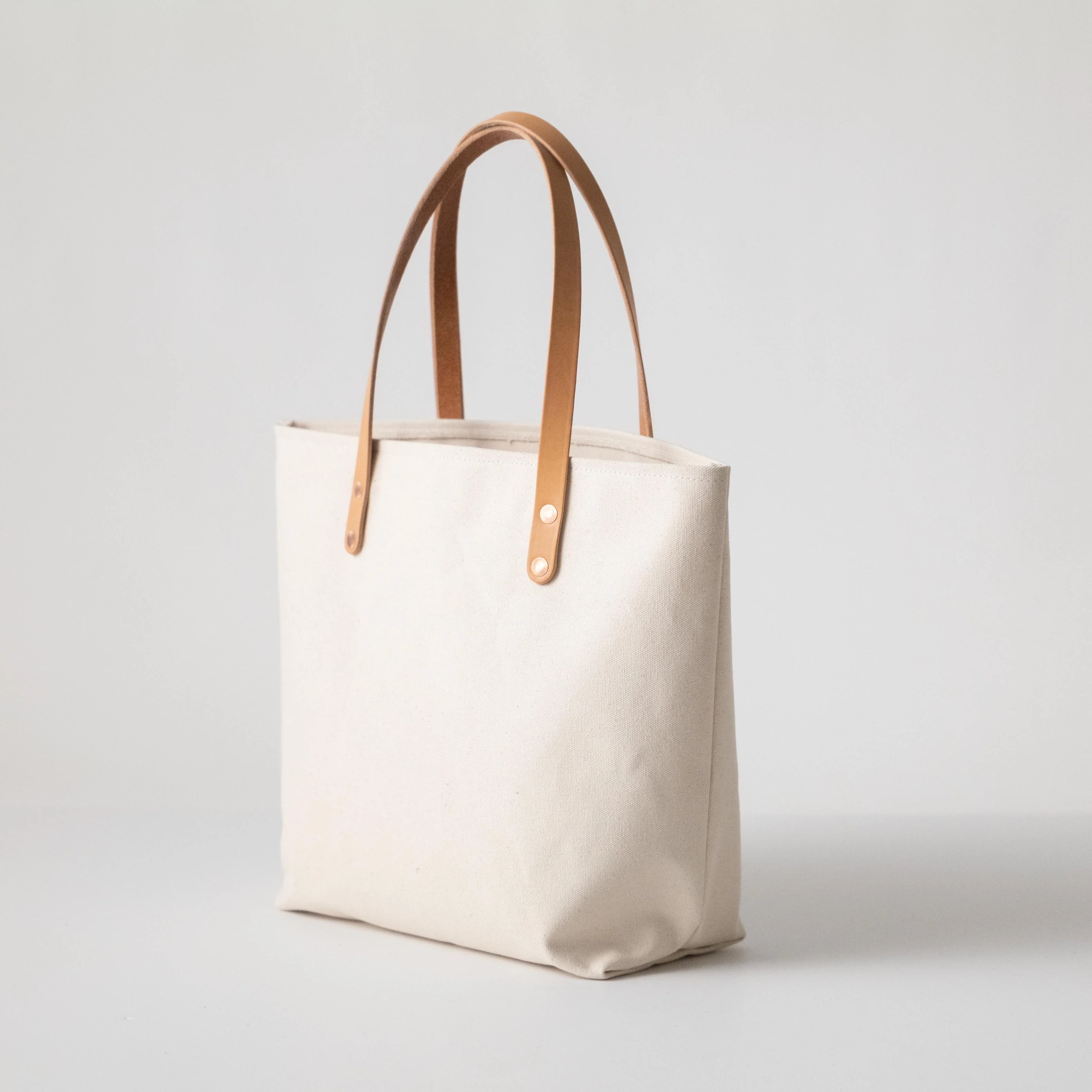 Natural Canvas Tote - Image 4