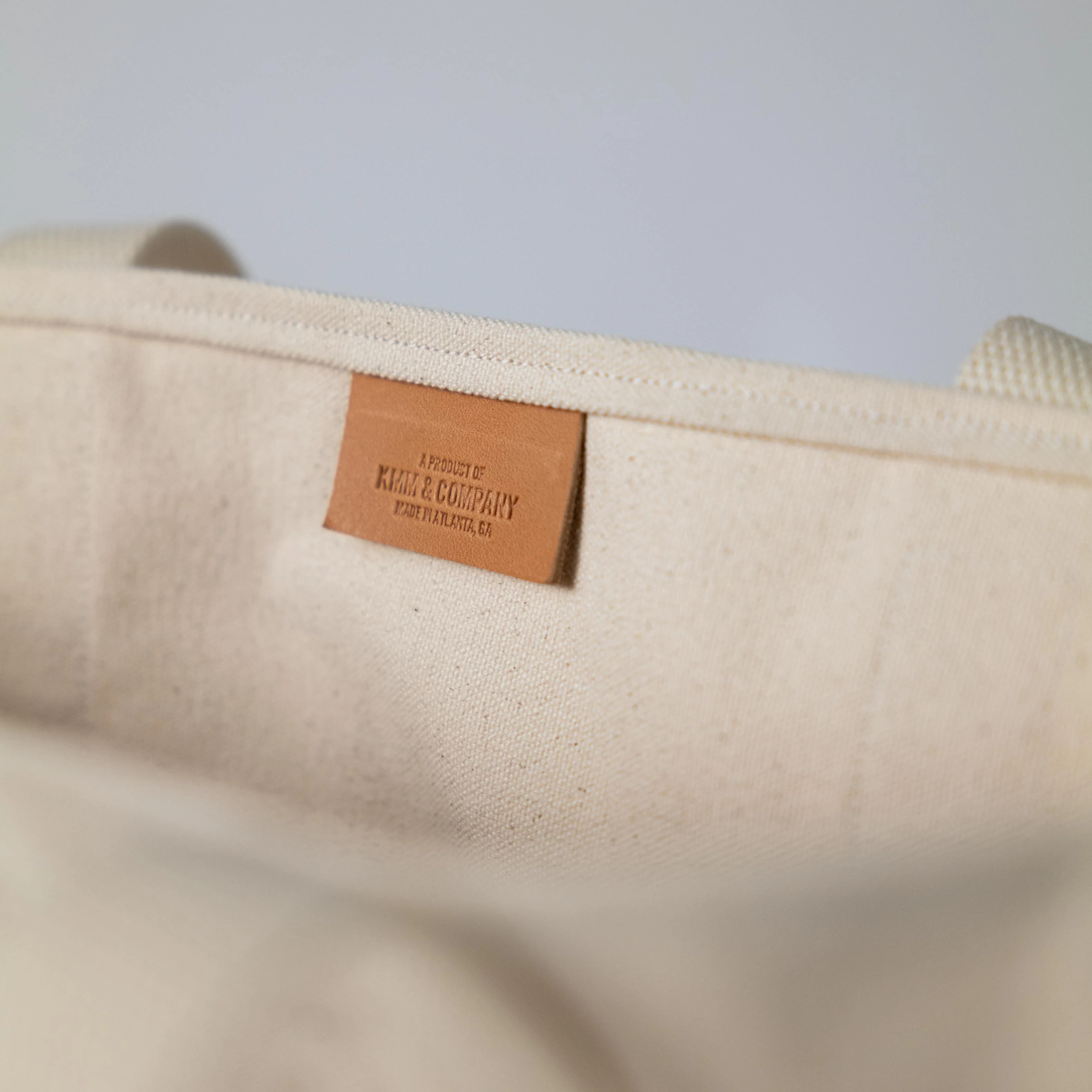 Navy Canvas Carryall - Image 5