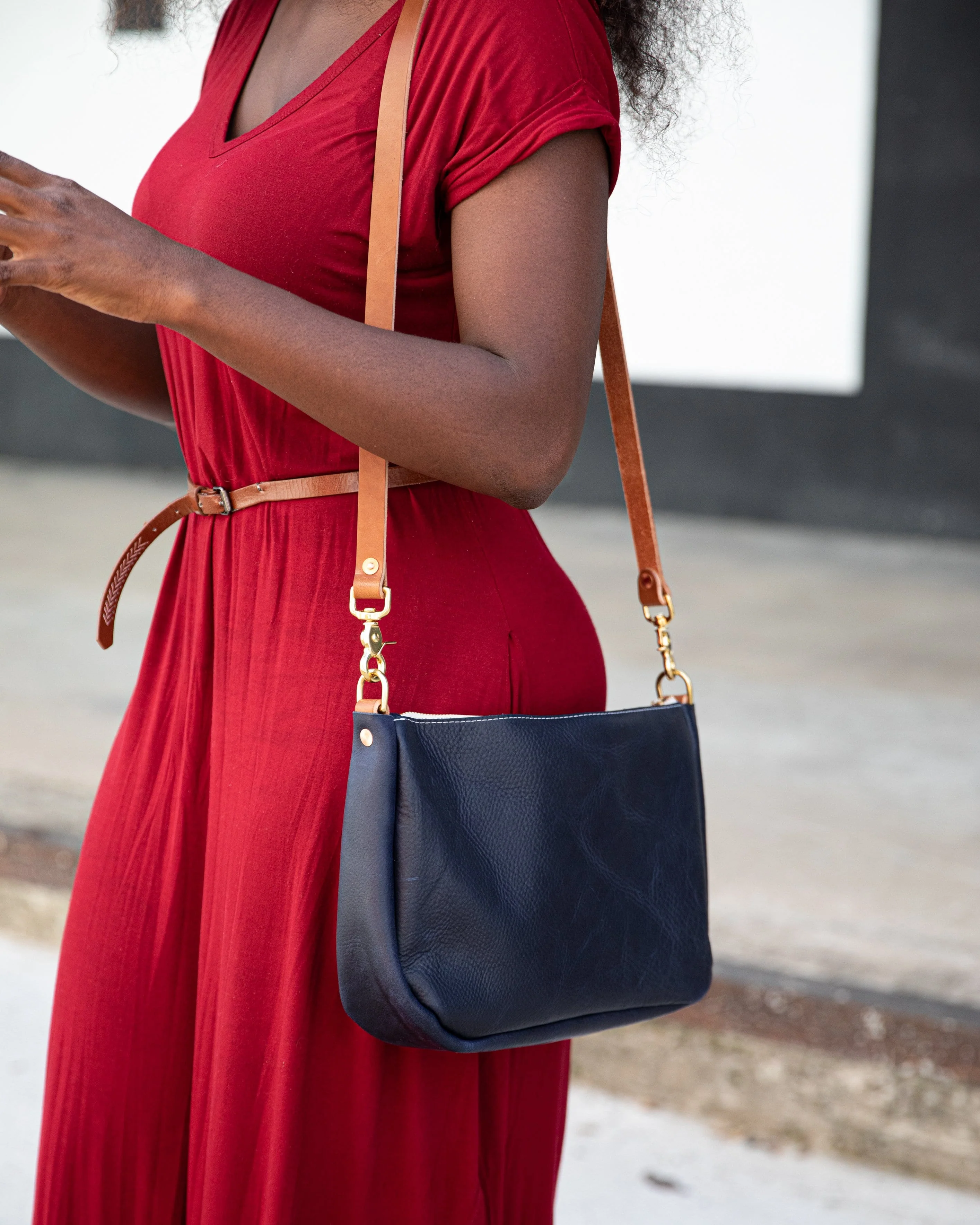 Navy Kodiak Crossbody Bag - Image 7