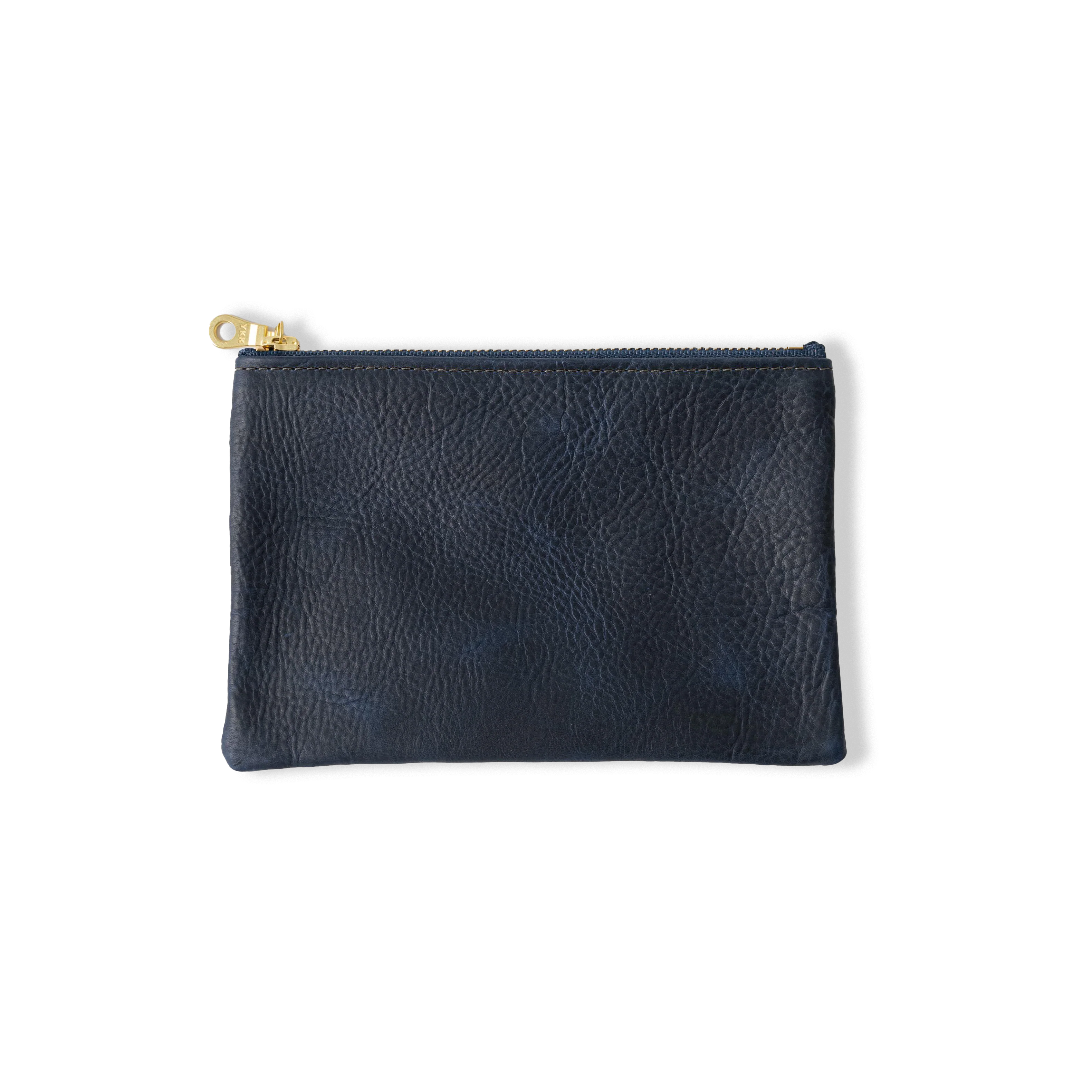 Navy Kodiak Small Zip Pouch