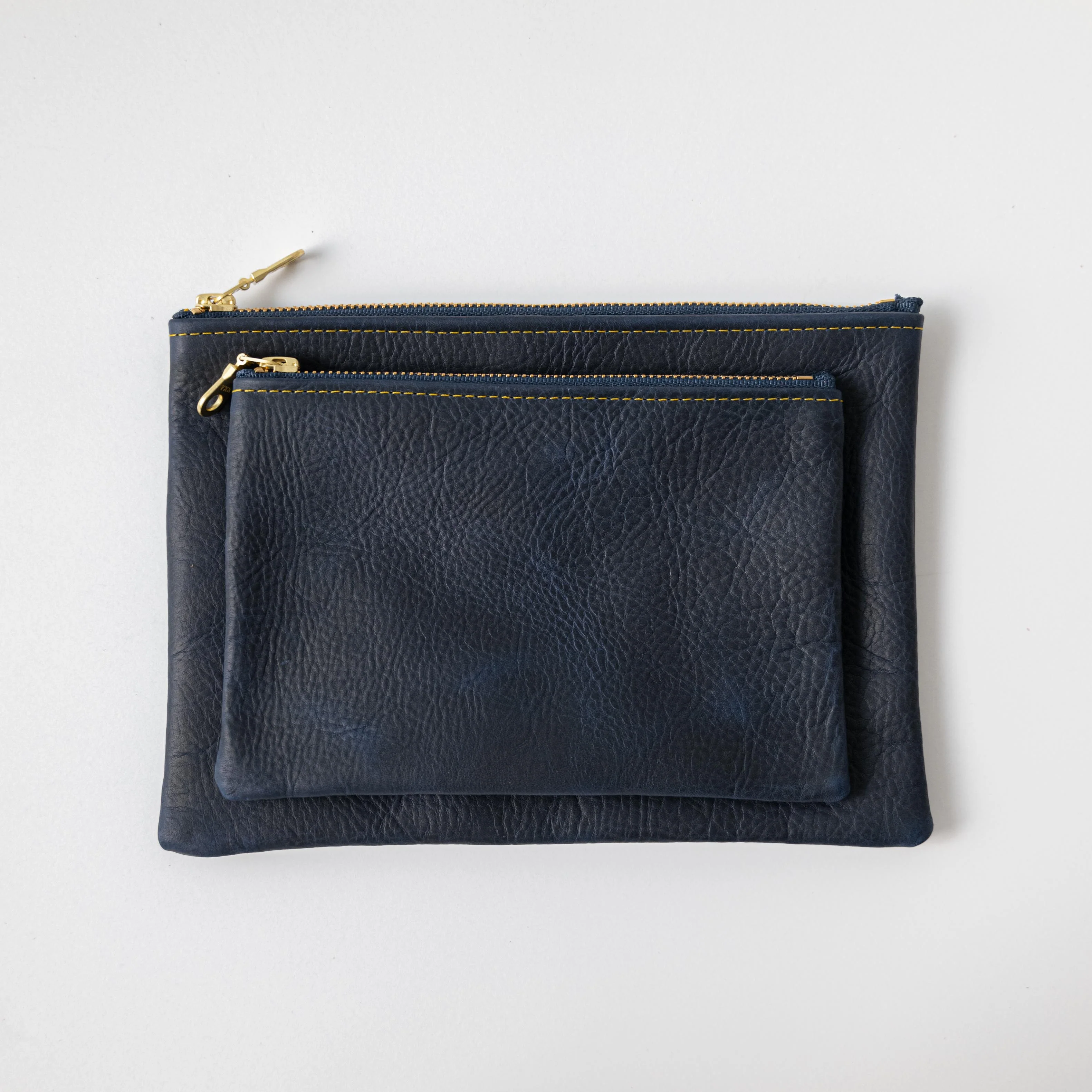 Navy Kodiak Small Zip Pouch - Image 2