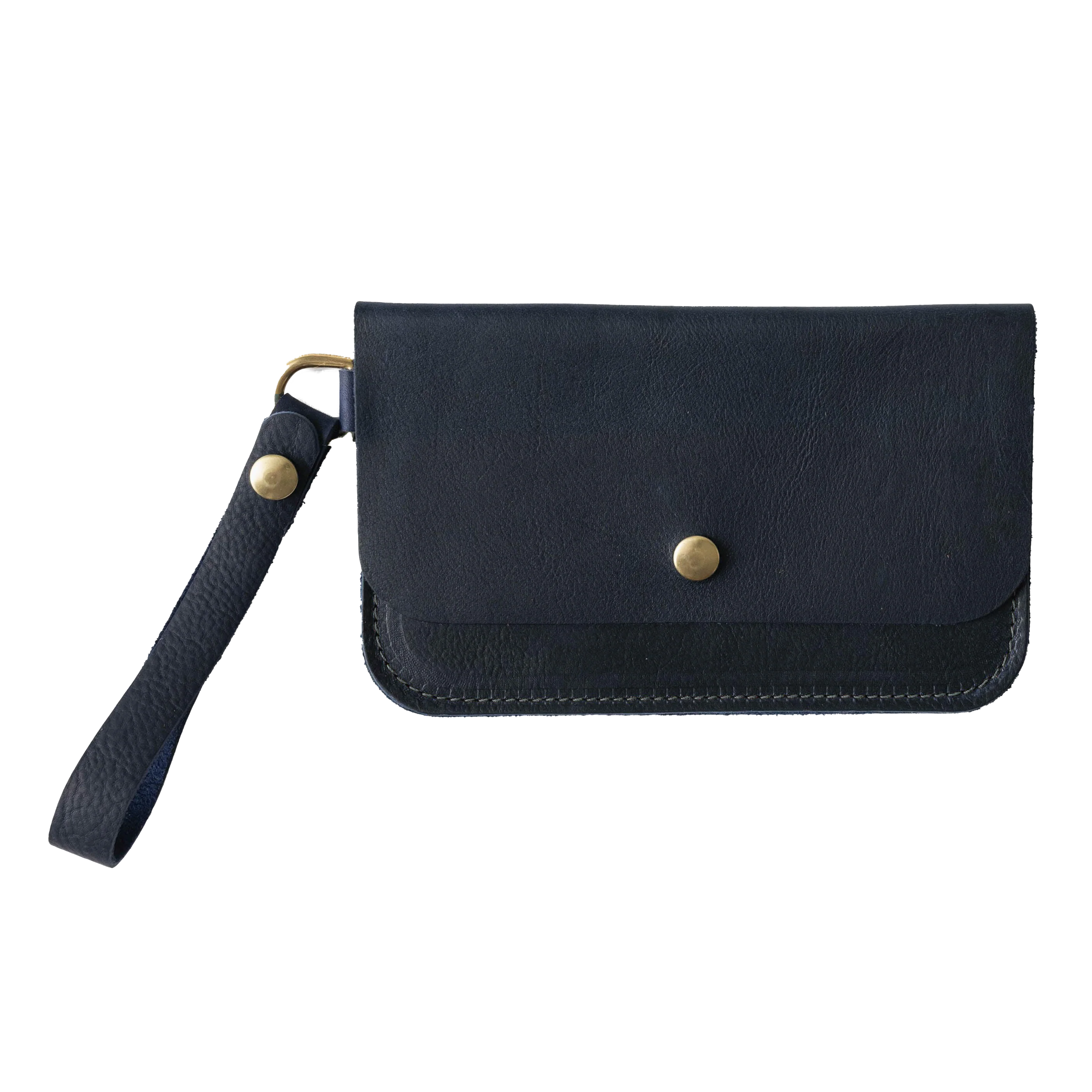 Navy Kodiak Wristlet Clutch