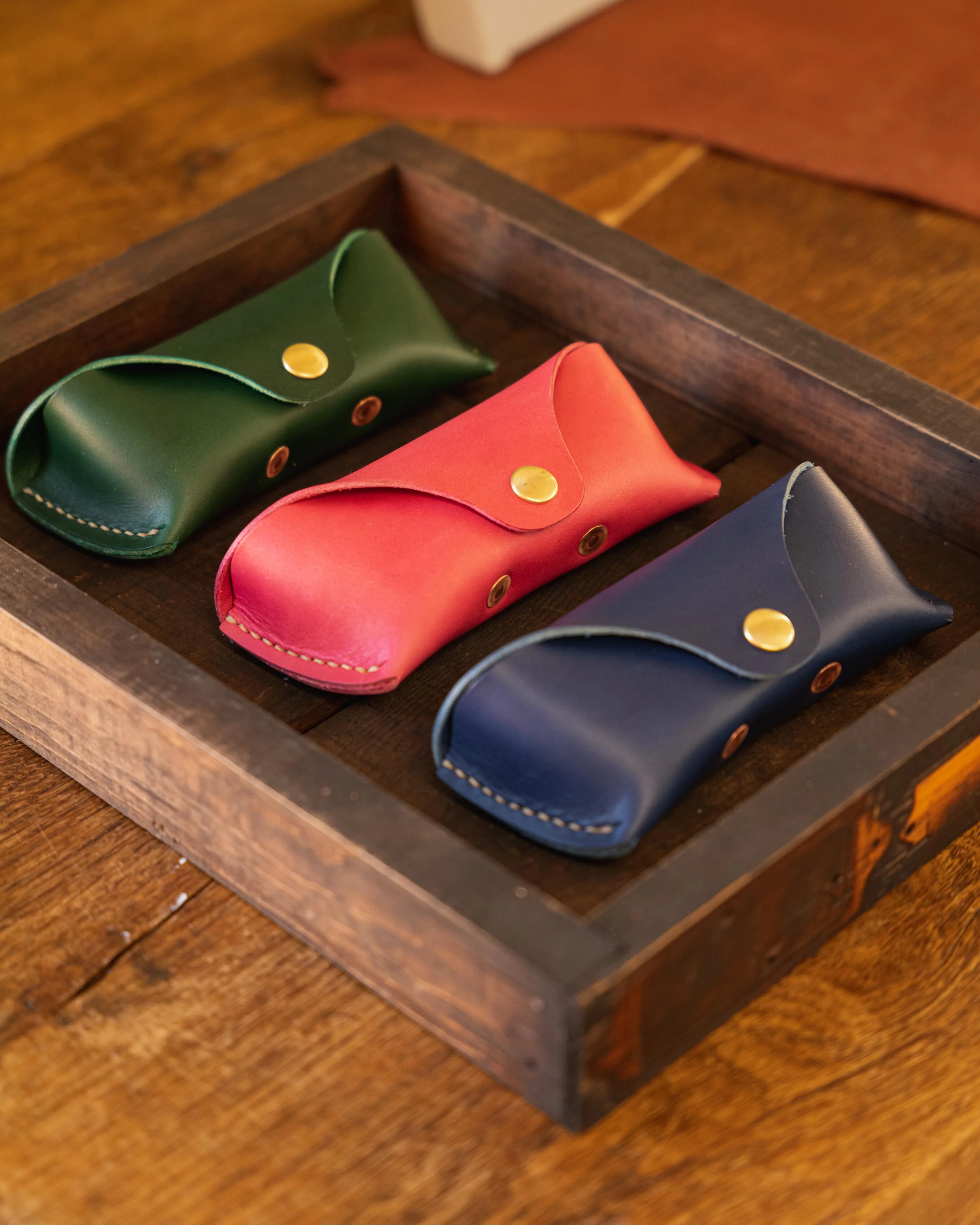 Navy Sunglasses Case - Image 5