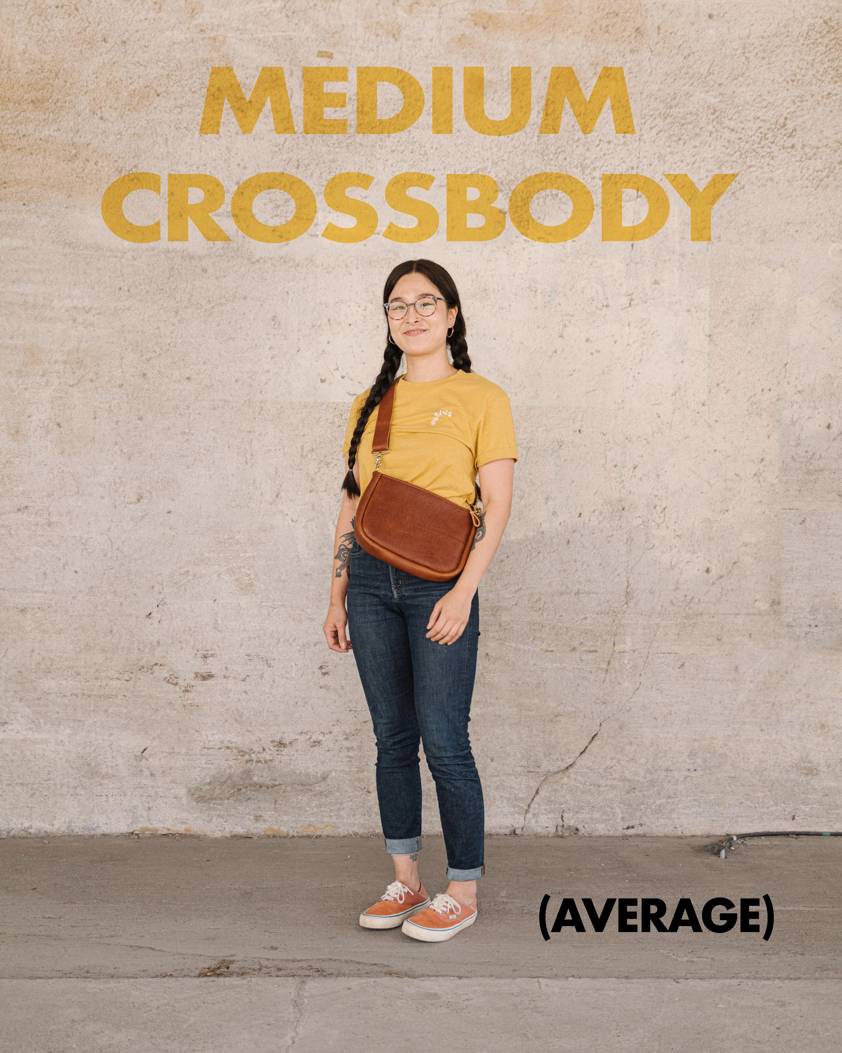 Olive Crunch Medium Crossbody Bag - Image 6