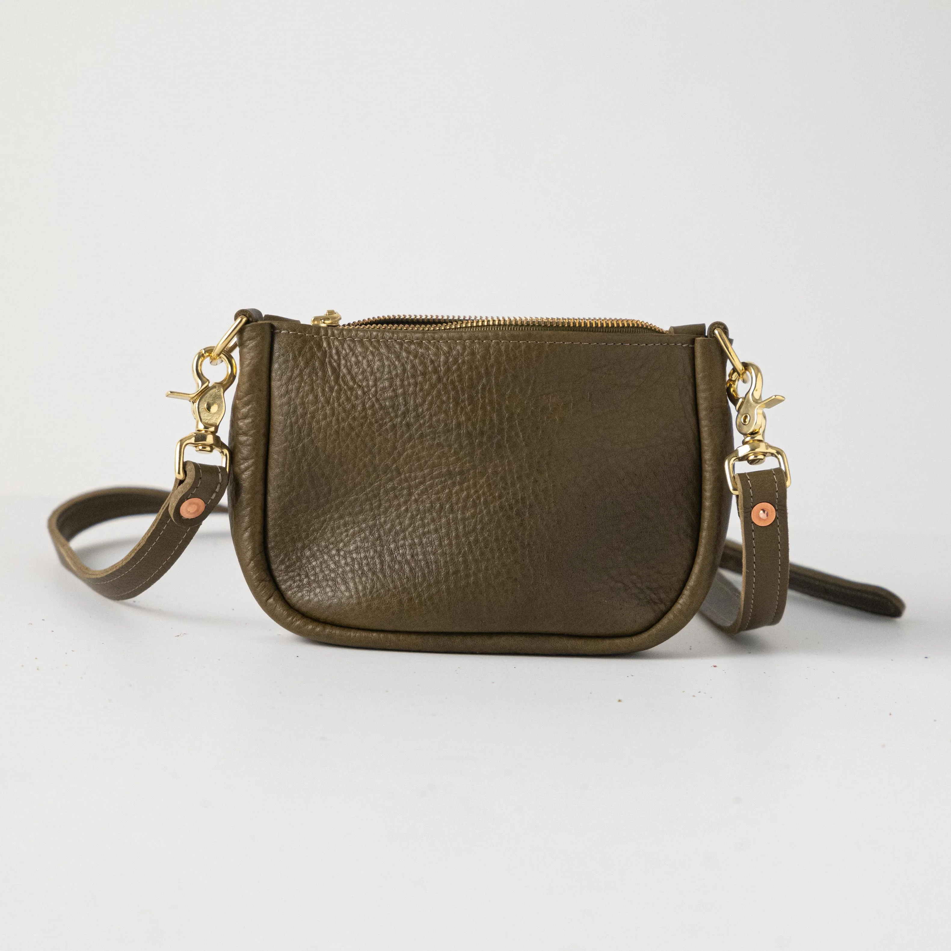 Olive Cypress Mini Crossbody Bag - Image 4