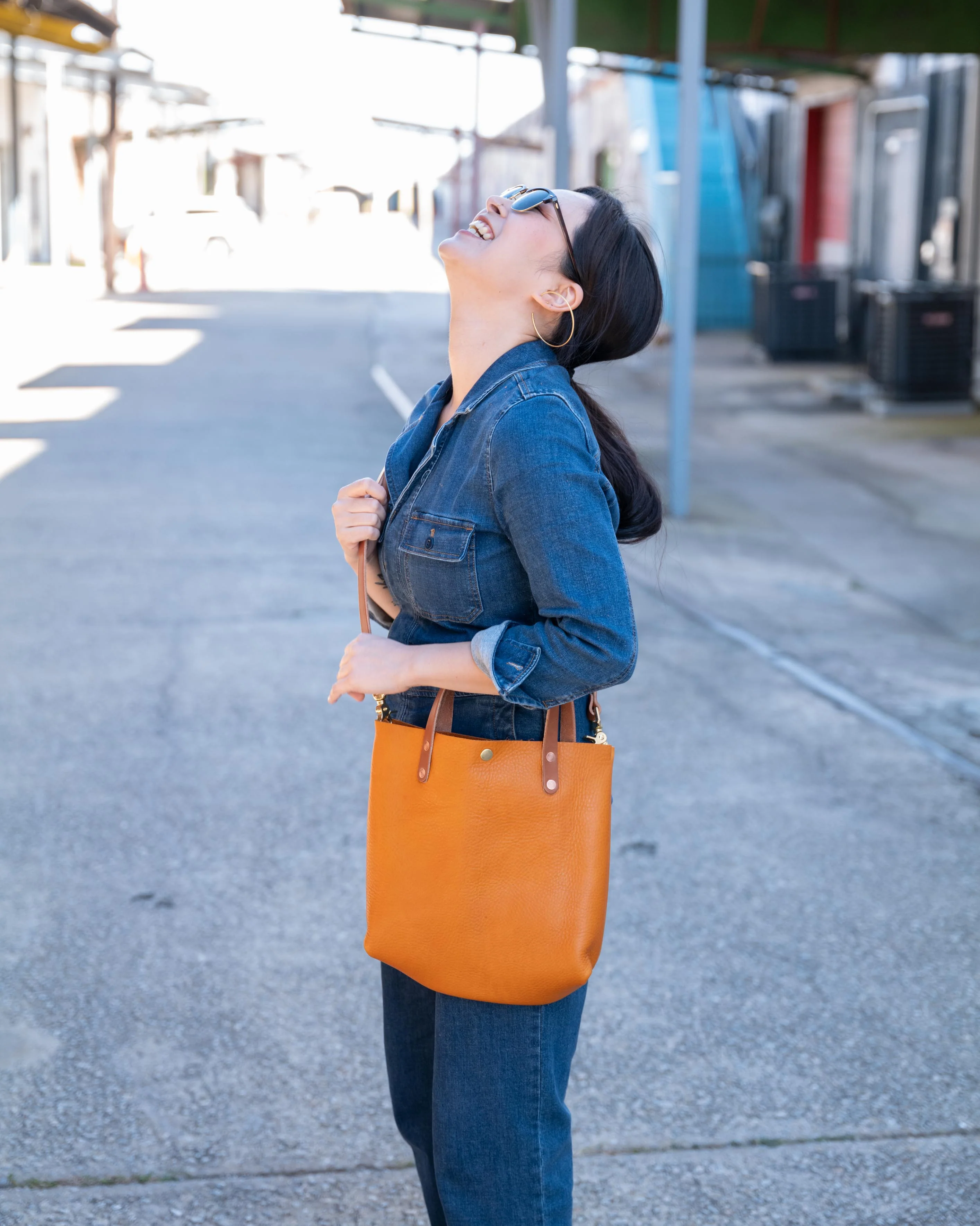 Orange Cypress Mini Tote - Image 11
