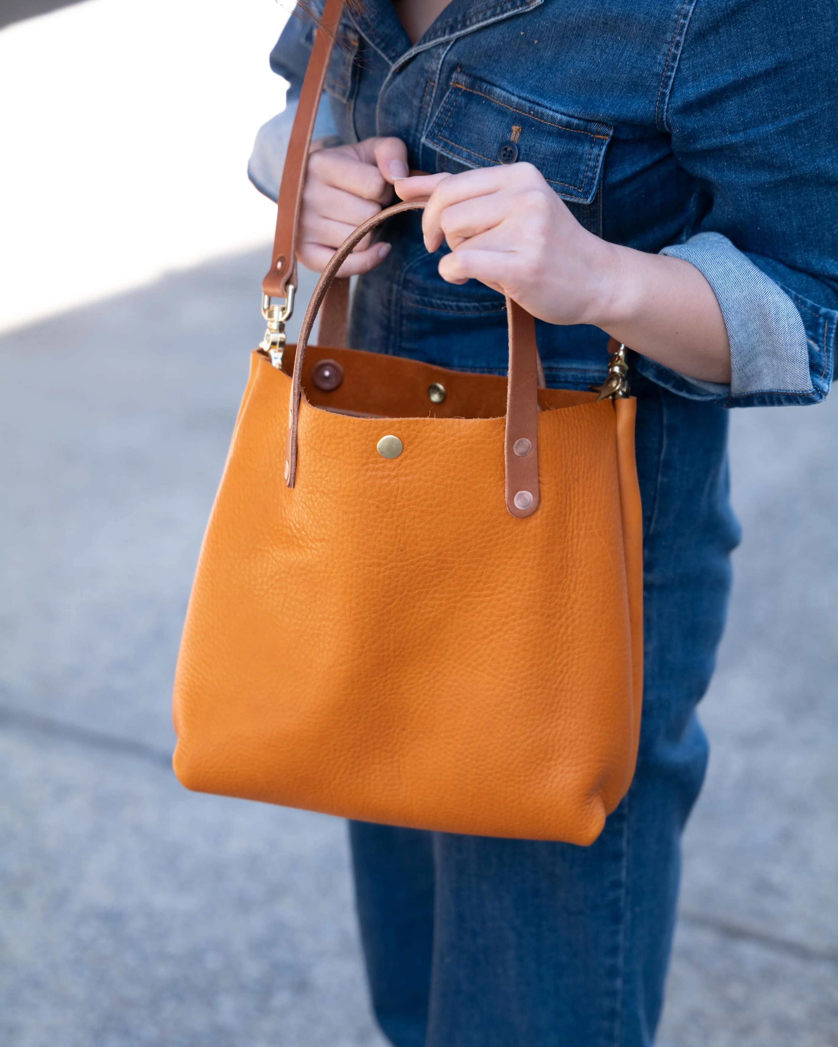 Orange Cypress Mini Tote - Image 12