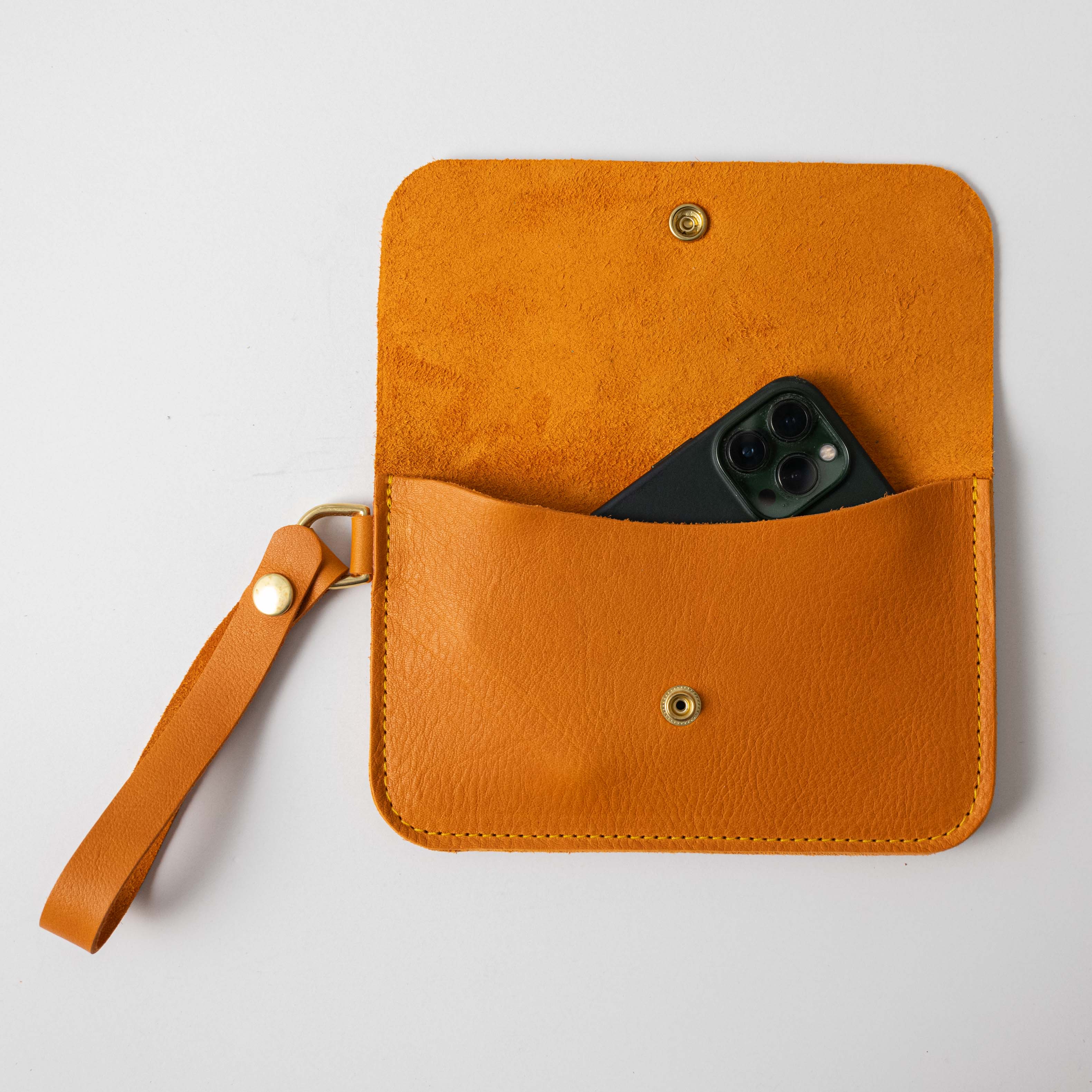 Orange Cypress Wristlet Clutch - Image 4