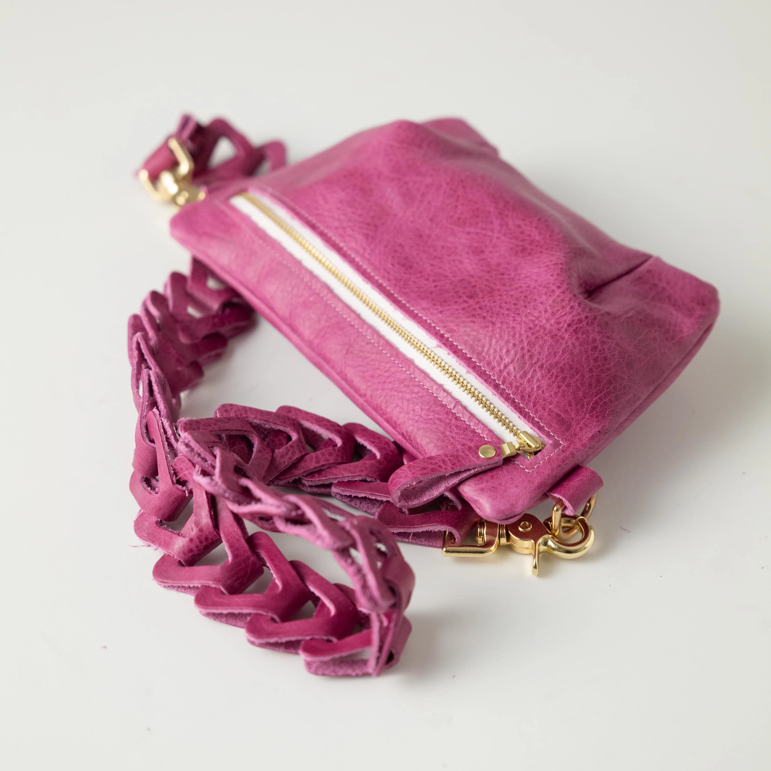 Pink Bulldog Belt Bag - Image 2