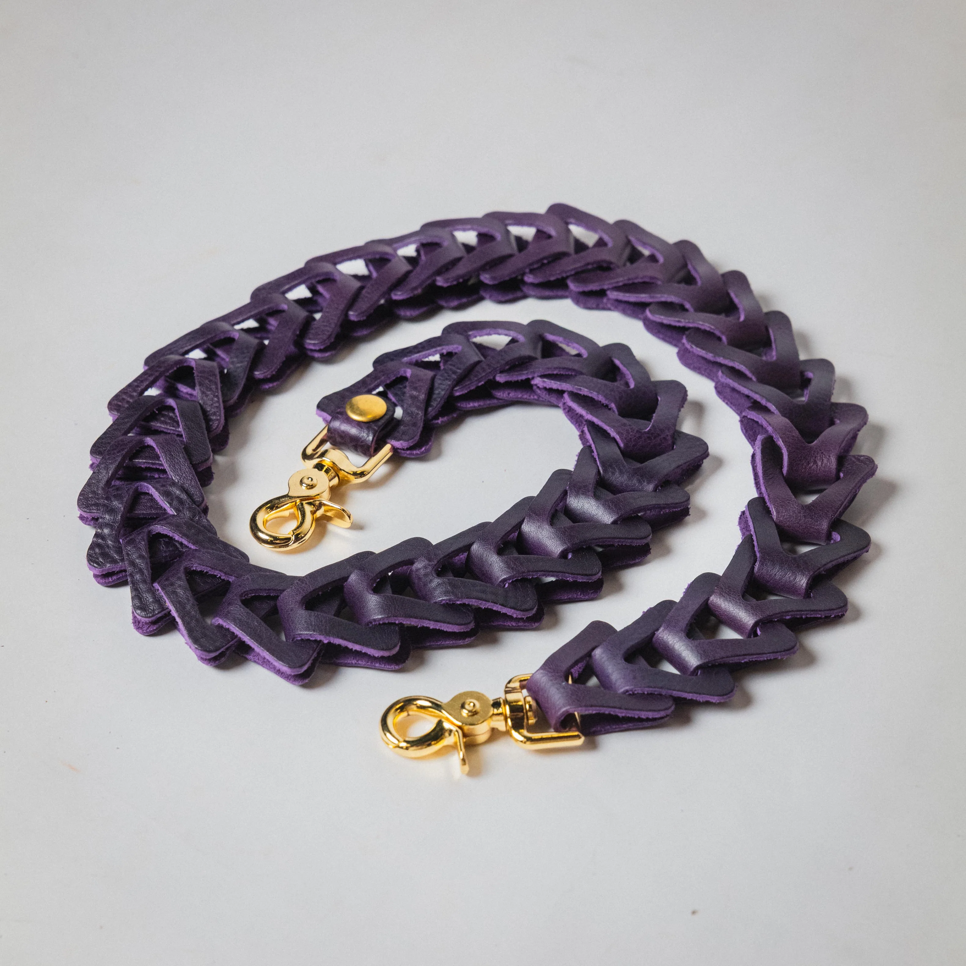 Purple Bulldog Chain Link Strap - Image 2